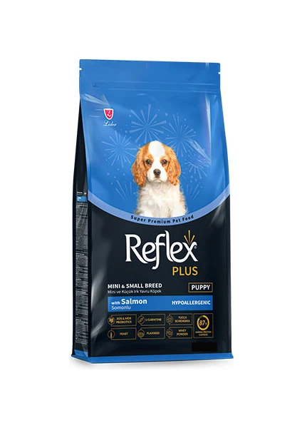 Reflex Plus Mini Small Somonlu Küçük Irk Yavru Köpek Maması 3 kg