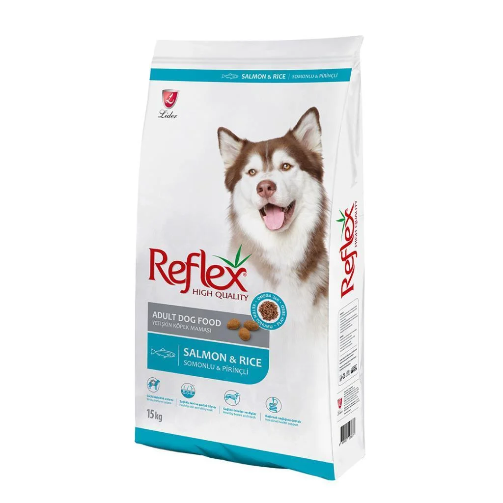 Reflex Balıklı & Pirinçli Yetişkin Köpek Maması 15 Kg