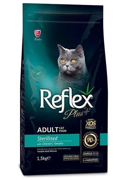Reflex Plus Tavuklu Yetişkin Kısırlaştırılmış Kedi Maması 1.5 Kg