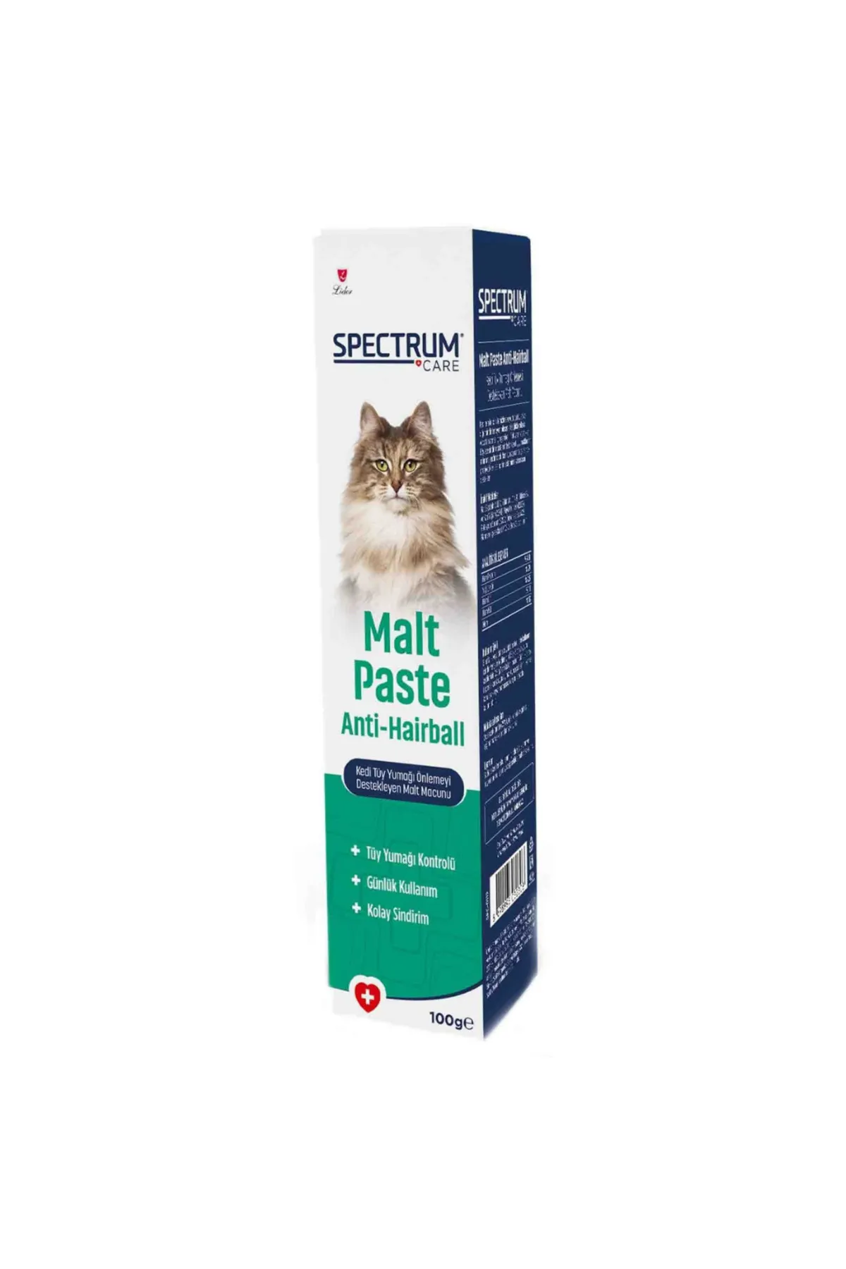 Spectrum Malt Paste Tüy Yumağı Kontrol Kedi Macunu 100 Gr