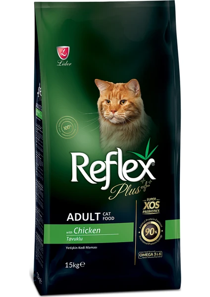 Reflex Plus Tavuklu Yetişkin Kedi Maması 15 Kg