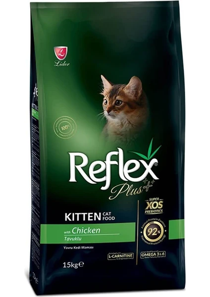 Reflex Plus Tavuklu Yavru Kedi Maması 15 Kg