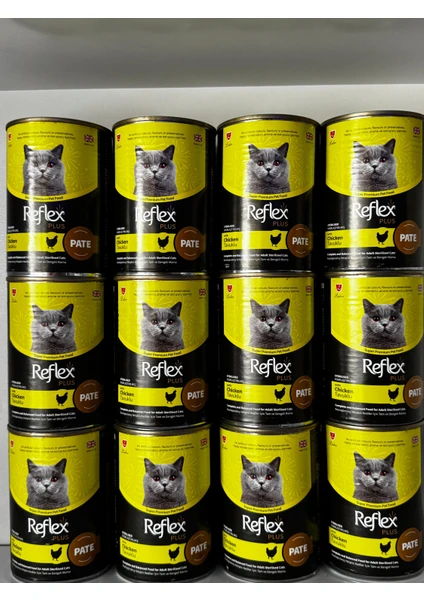 Reflex Plus 12 Li Kısırlaştırılmış Yetişkin Kedi Konserve Maması