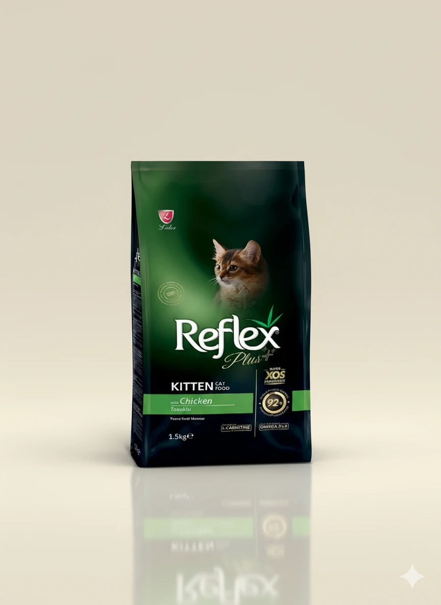Reflex Plus Tavuklu Yavru Kedi Maması 1.5 kg