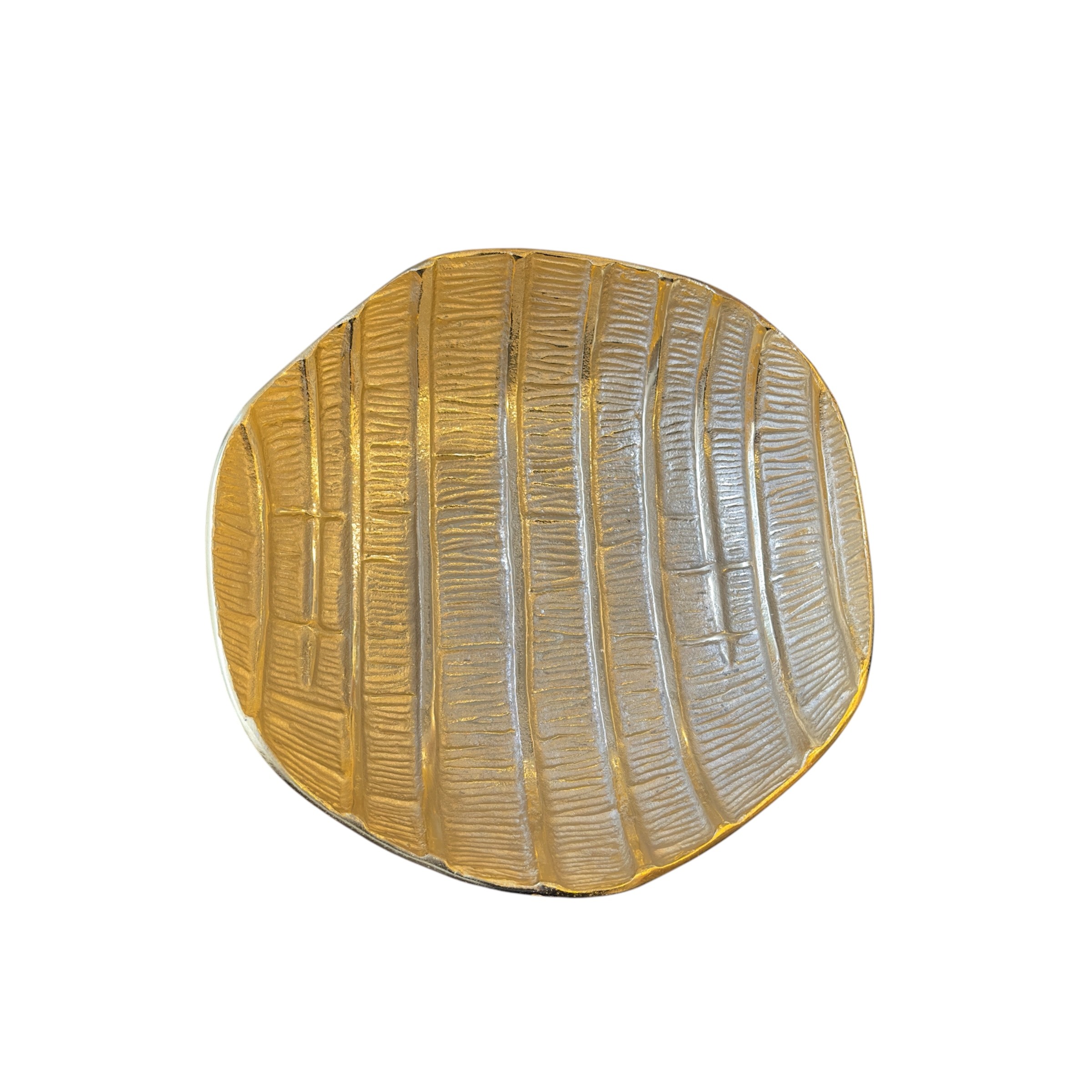 Gold Döküm Yuvarlak Tabak Küçük 