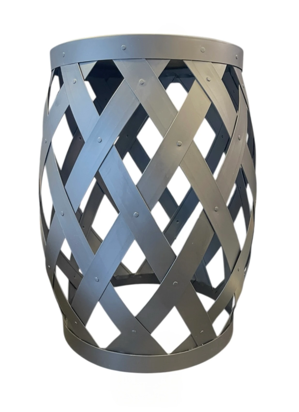 Siyah Metal Yan Sehpa