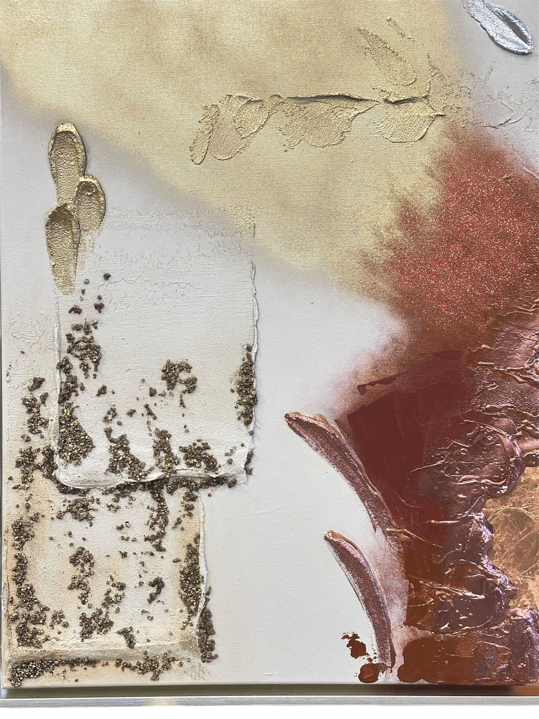 Turuncu Bronz Yağlı Boya Tablo 