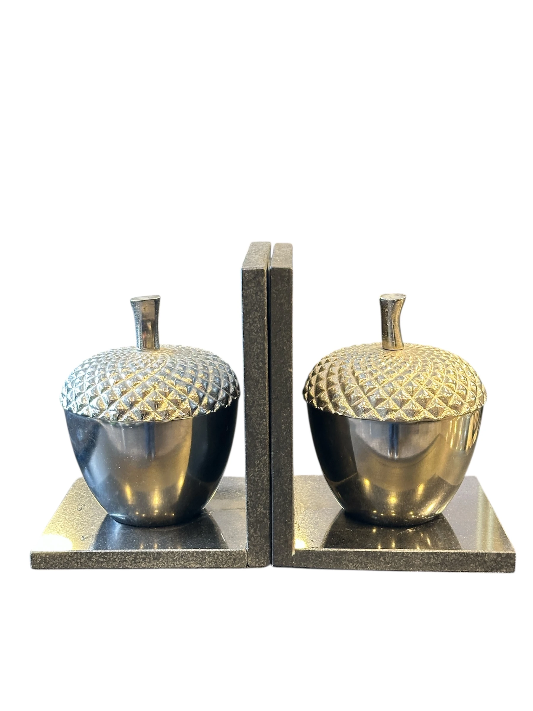 Siyah Mermer Döküm Figür Kitap Tutucu