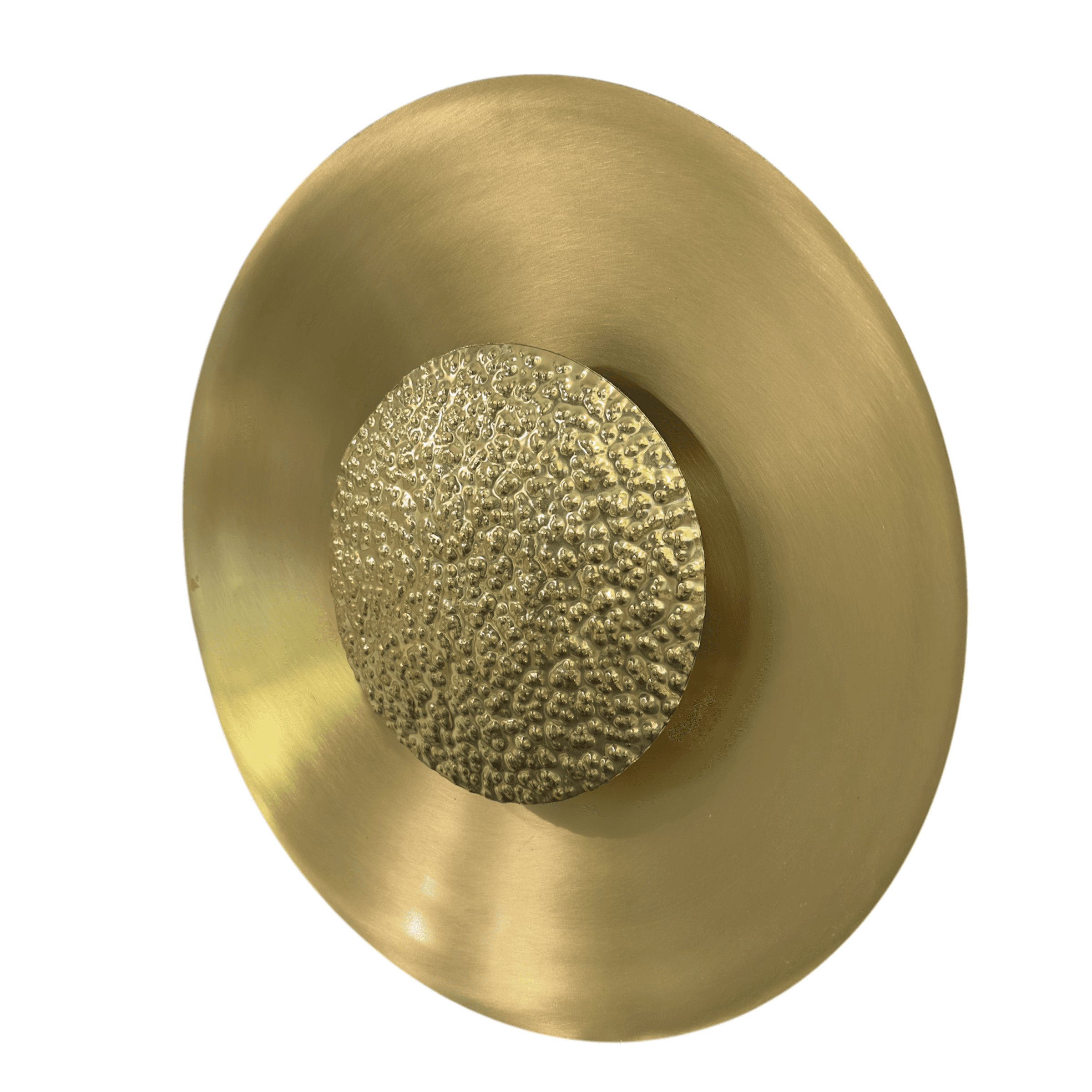 Gold Metal Gong Model Aplik 