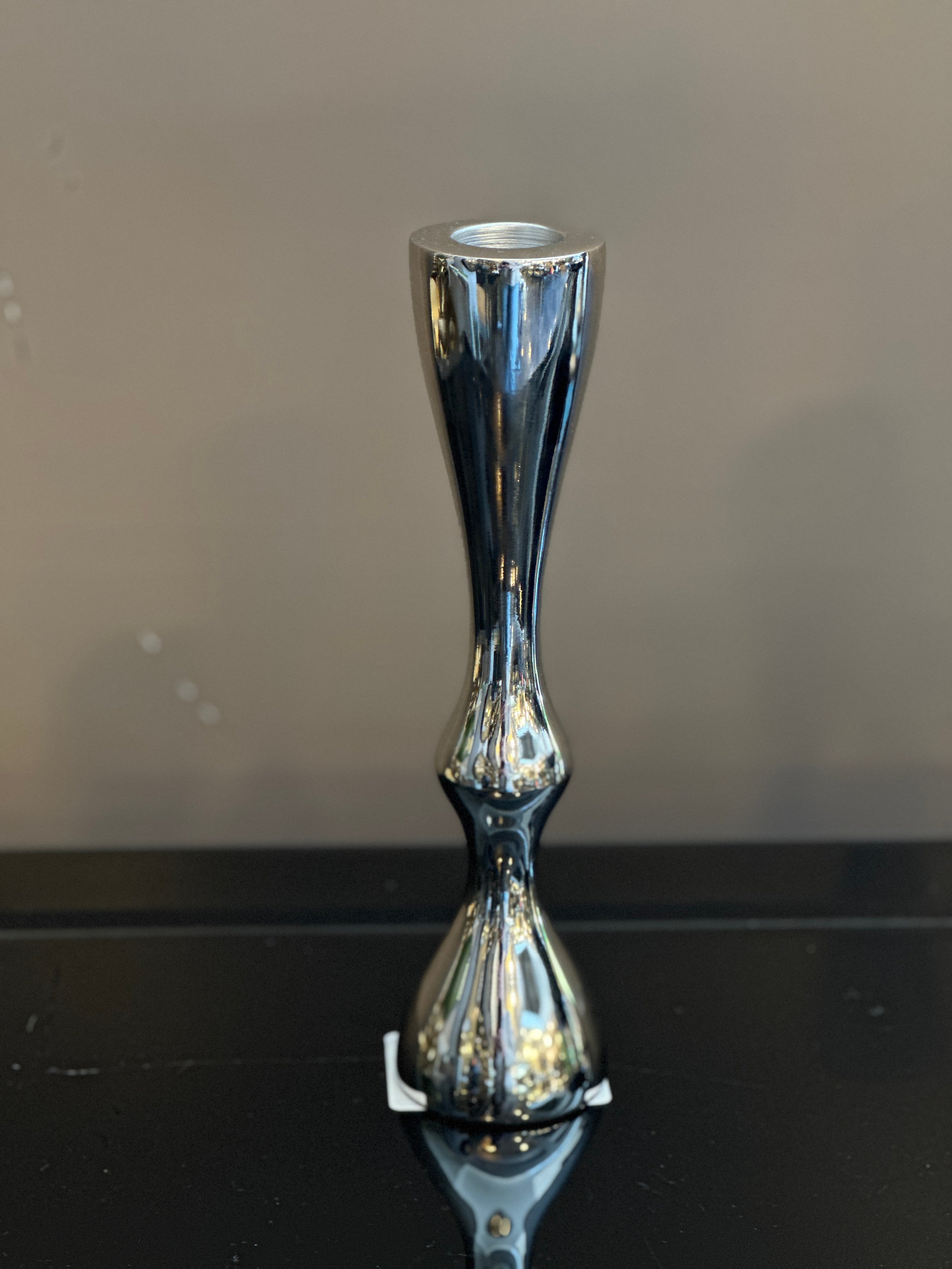 Metal Gümüş Mumluk