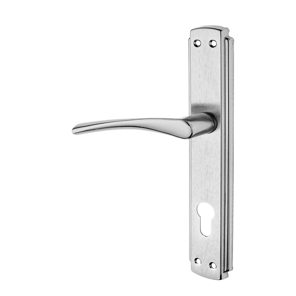 Polaris Kapı Kolu Nikel İnox Aynalı YALE SOL