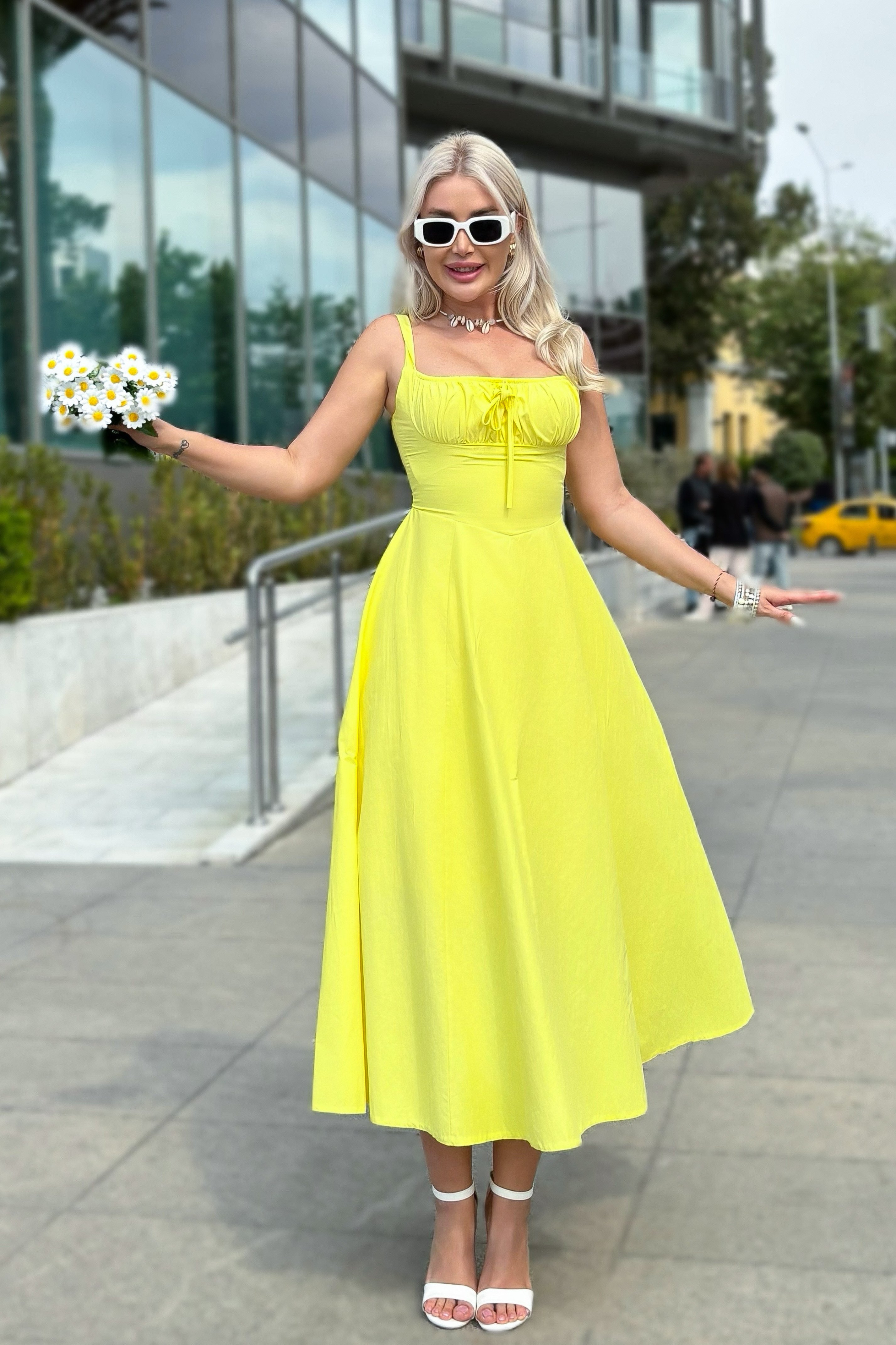 Pure Midi Elbise