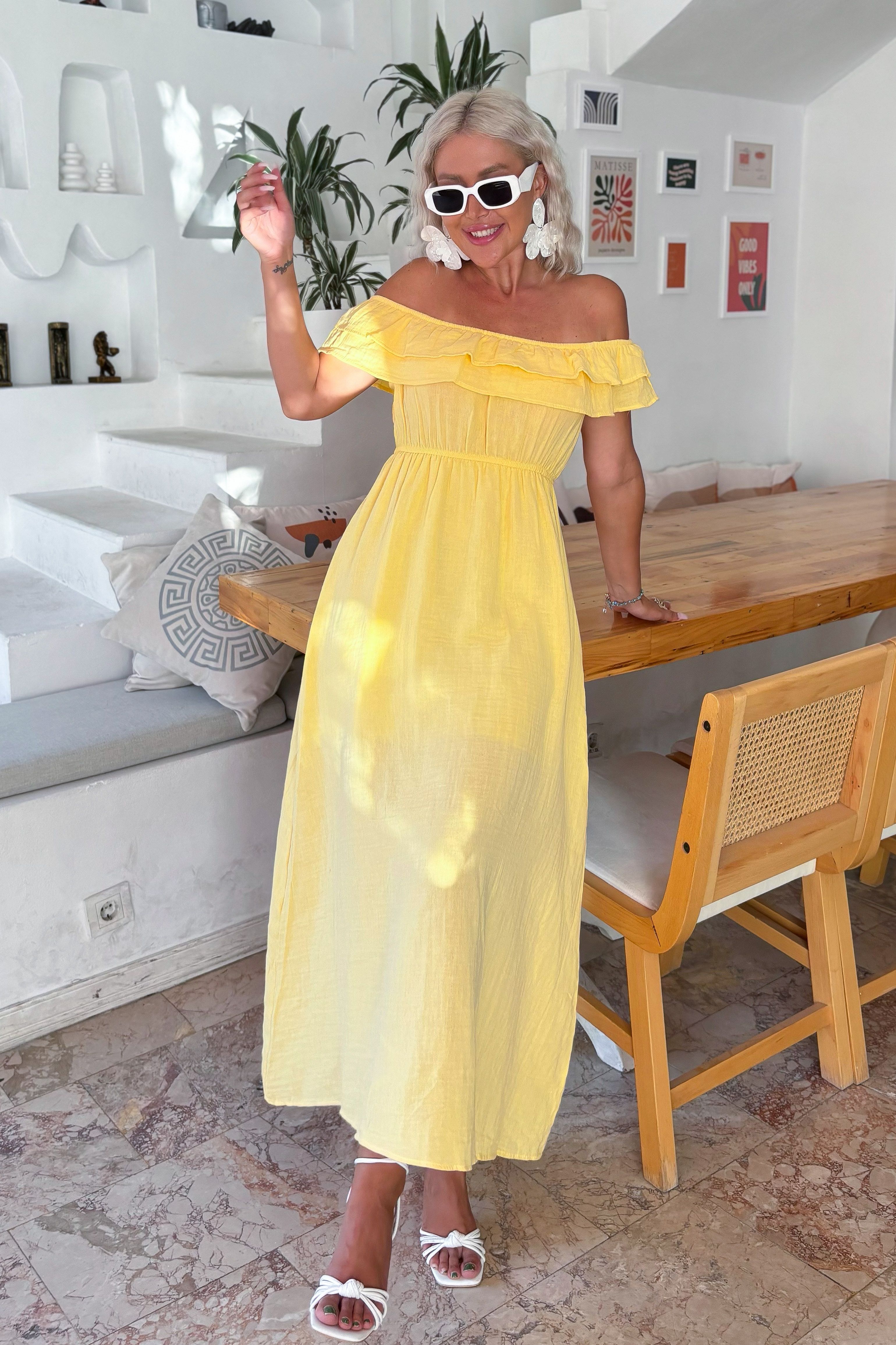 Sindy Keten Elbise