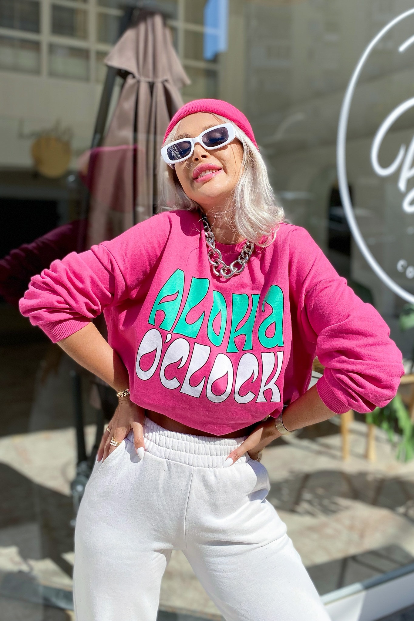 Aloha Bakılı Sweatshirt