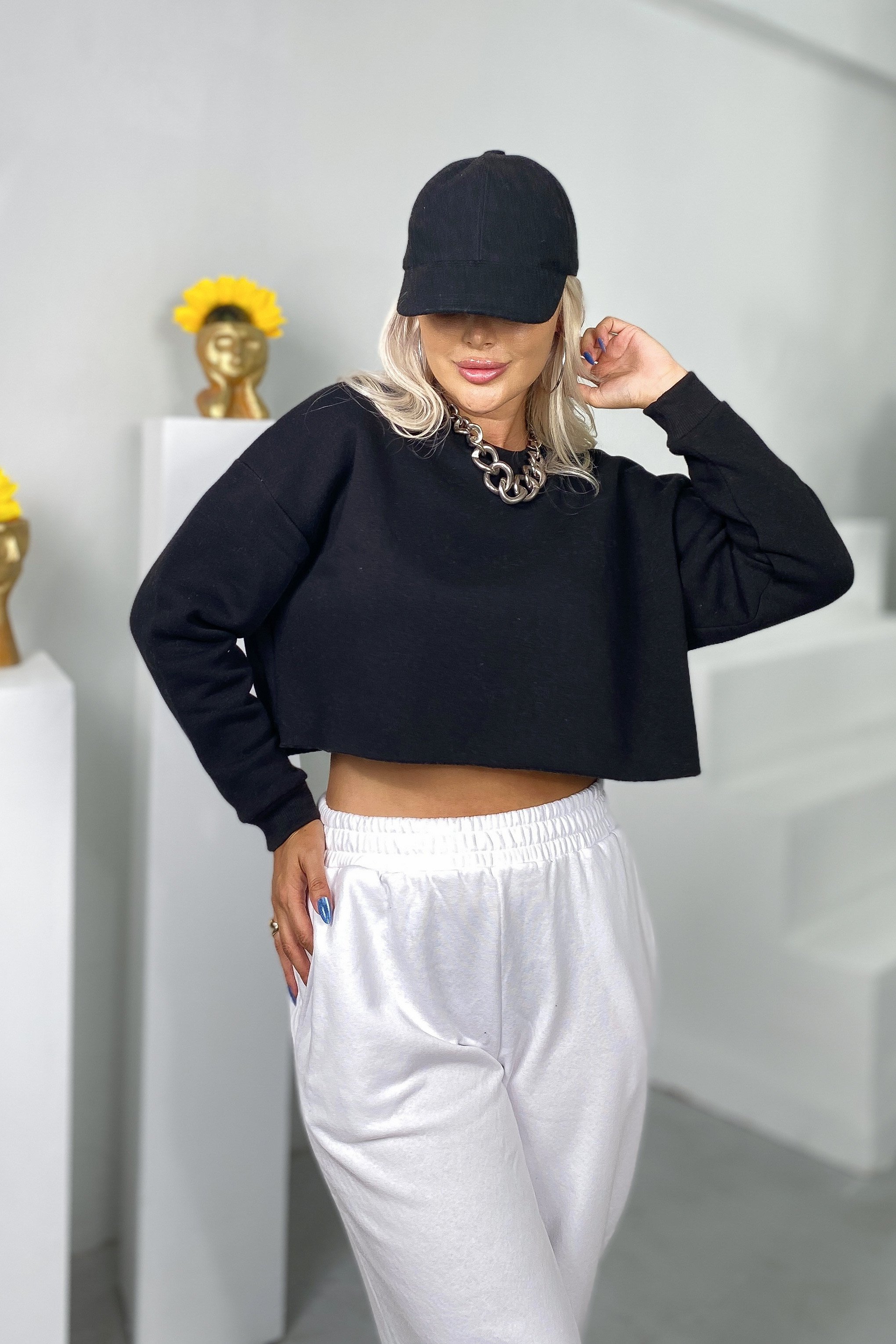 Crop Sweatshirt 