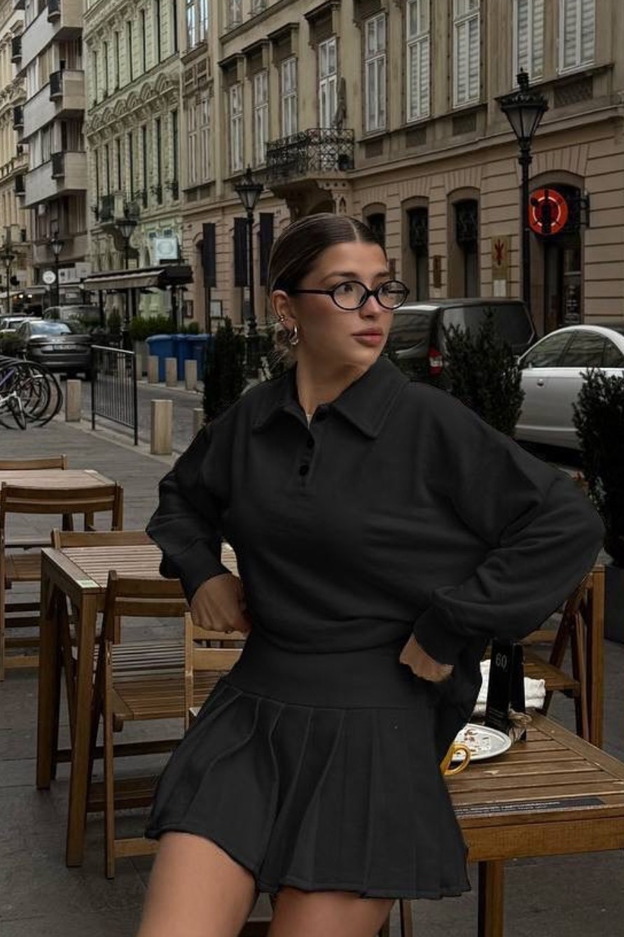 Elena Takım - Siyah