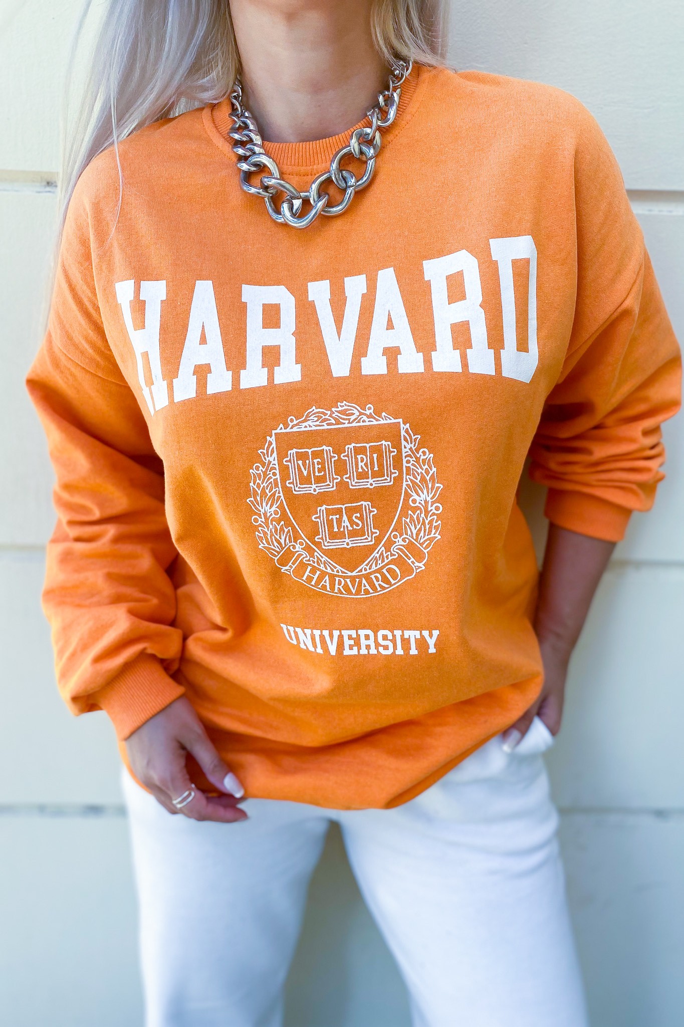 Harward Baskılı Sweatshirt