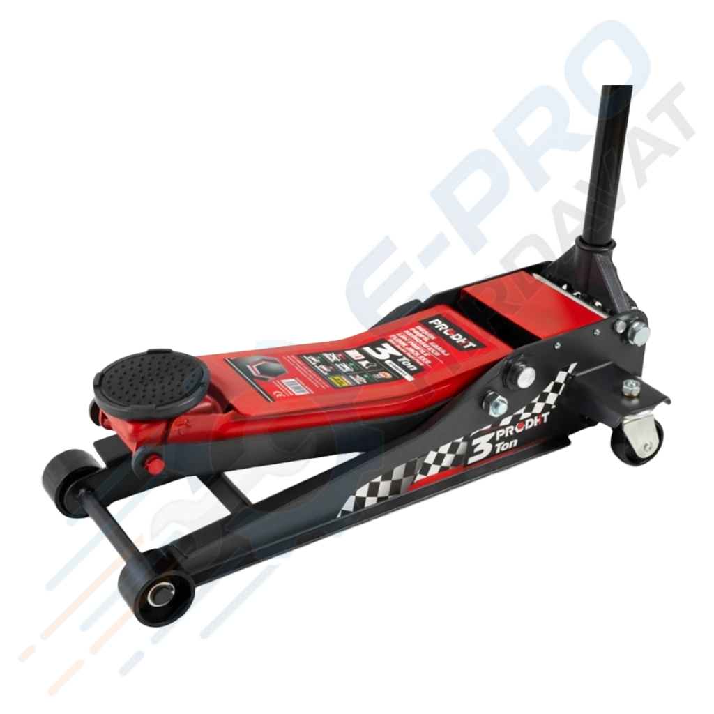 DHT 3 Ton Düşük Profil Arabalı Kriko Eco