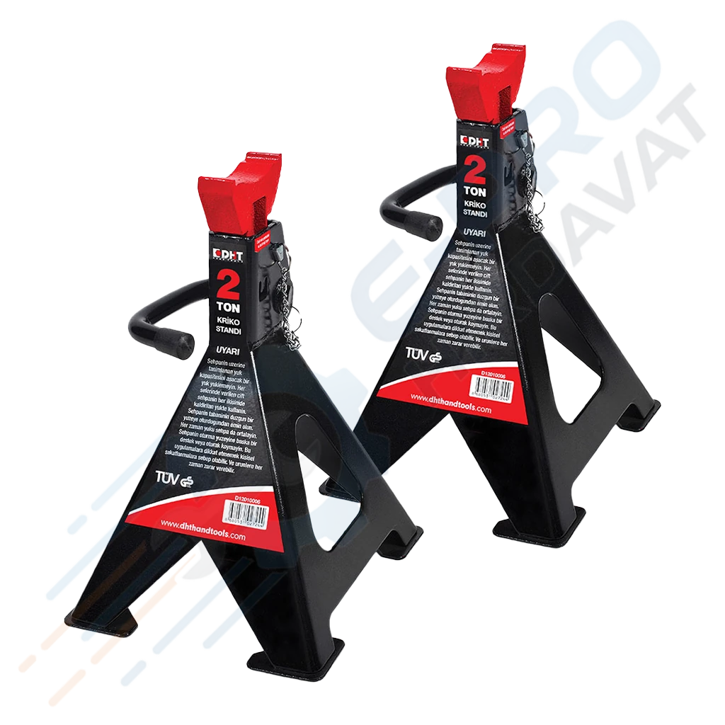 DHT 2 Ton Araç Altı Sehpa (1 çift)