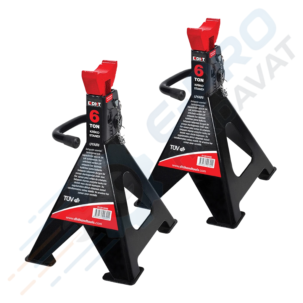 DHT 6 Ton Araç Altı Sehpa
