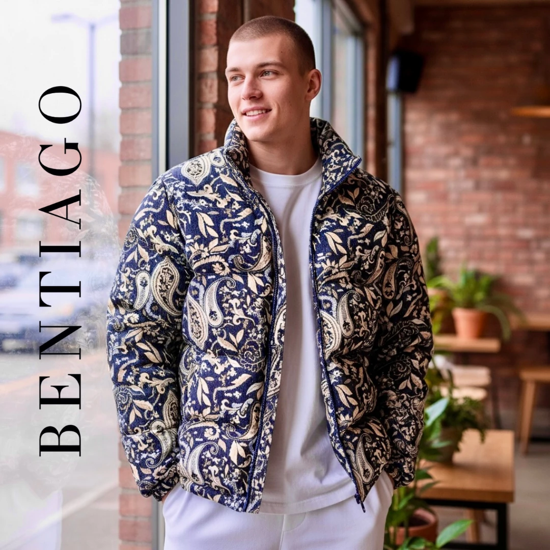 Bentiago Etnik Desenli Mont - Lacivert