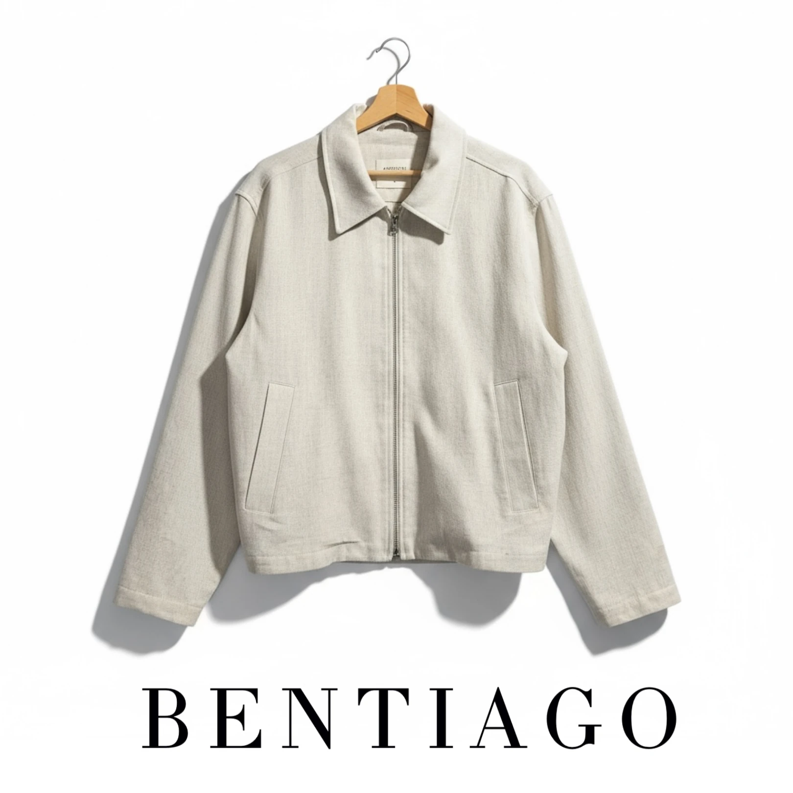 Mevsimlik Premium Ceket Kalın Kumaş (Bej)