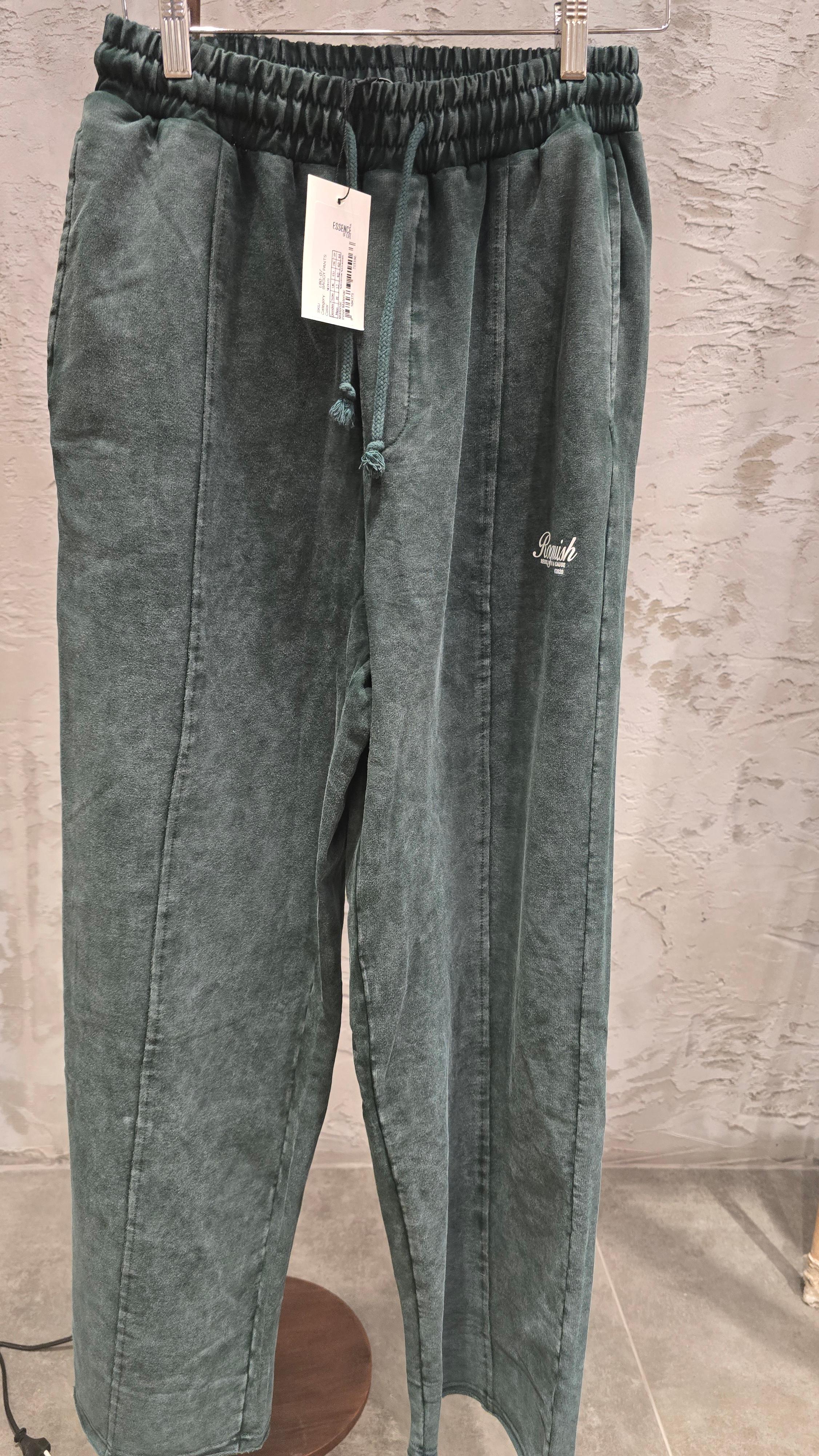 Essence Yeşil Eşofman Pantolon E80-07