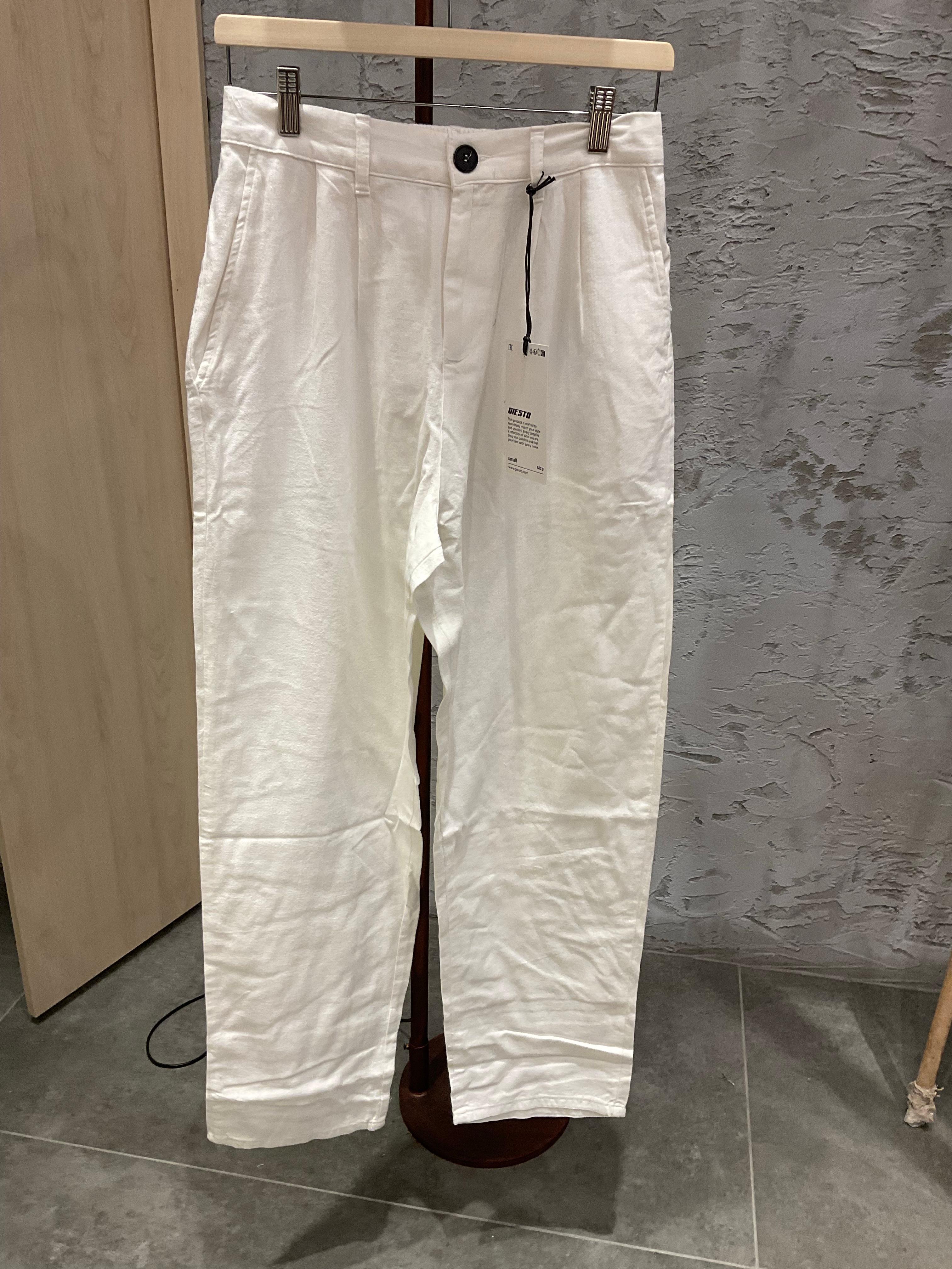 Giesto Cotton Beyaz Pantolon G5265-55