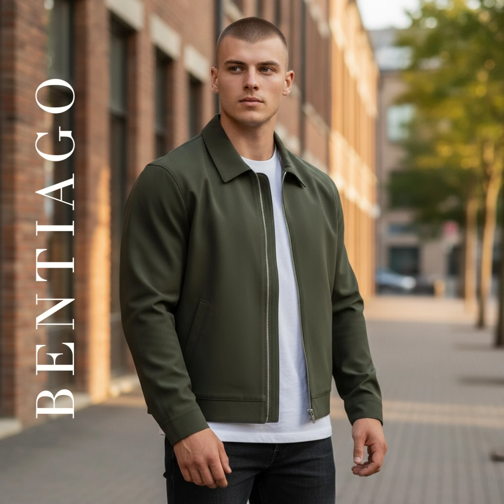 Haki Mevsimlik Ceket