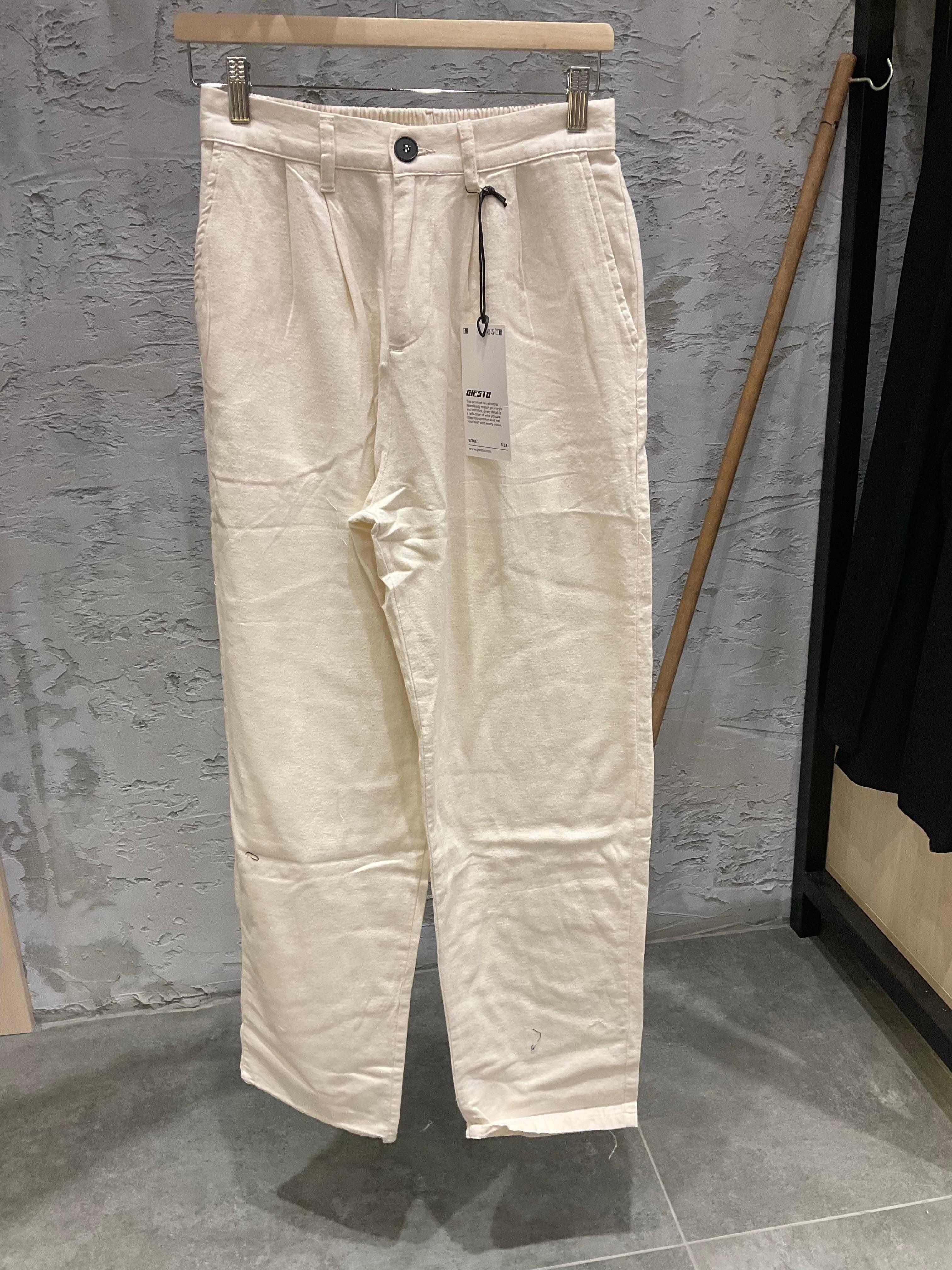 Giesto Cotton Ecru Pantolon G5265-35