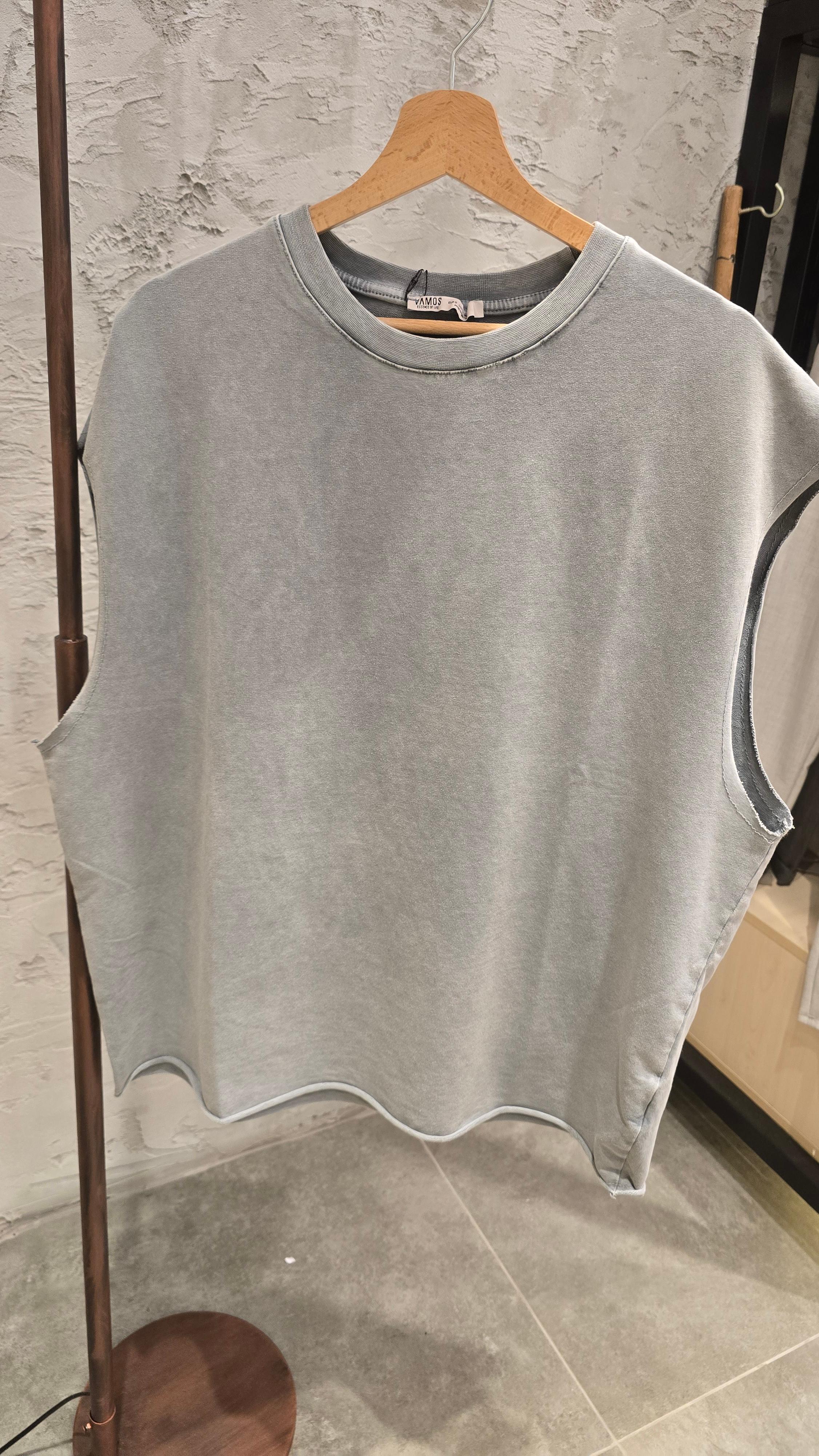 Vamos Grey Tişört V70-56