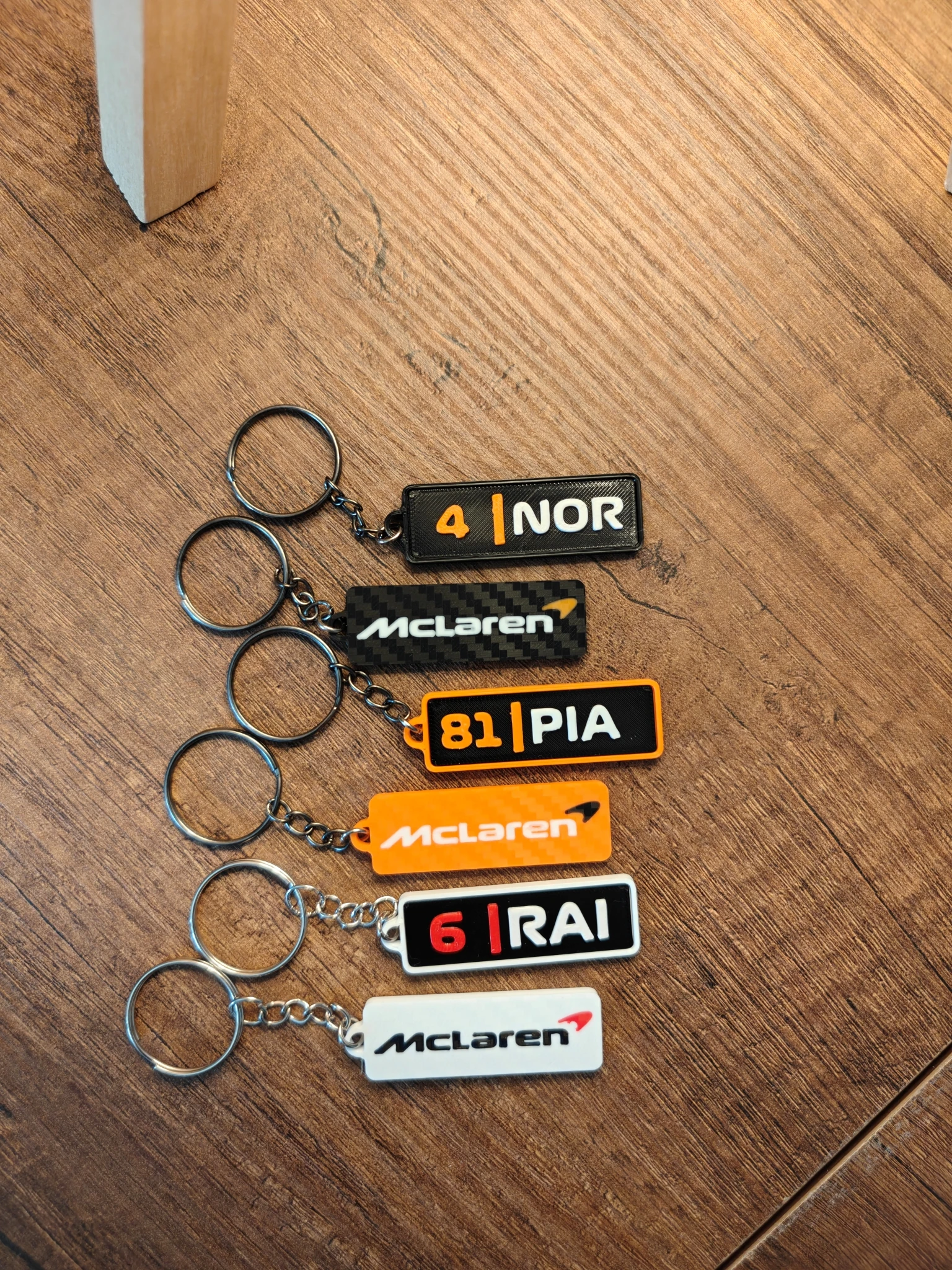 F1 - McLaren Özel Seri Anahtarlık - Turuncu