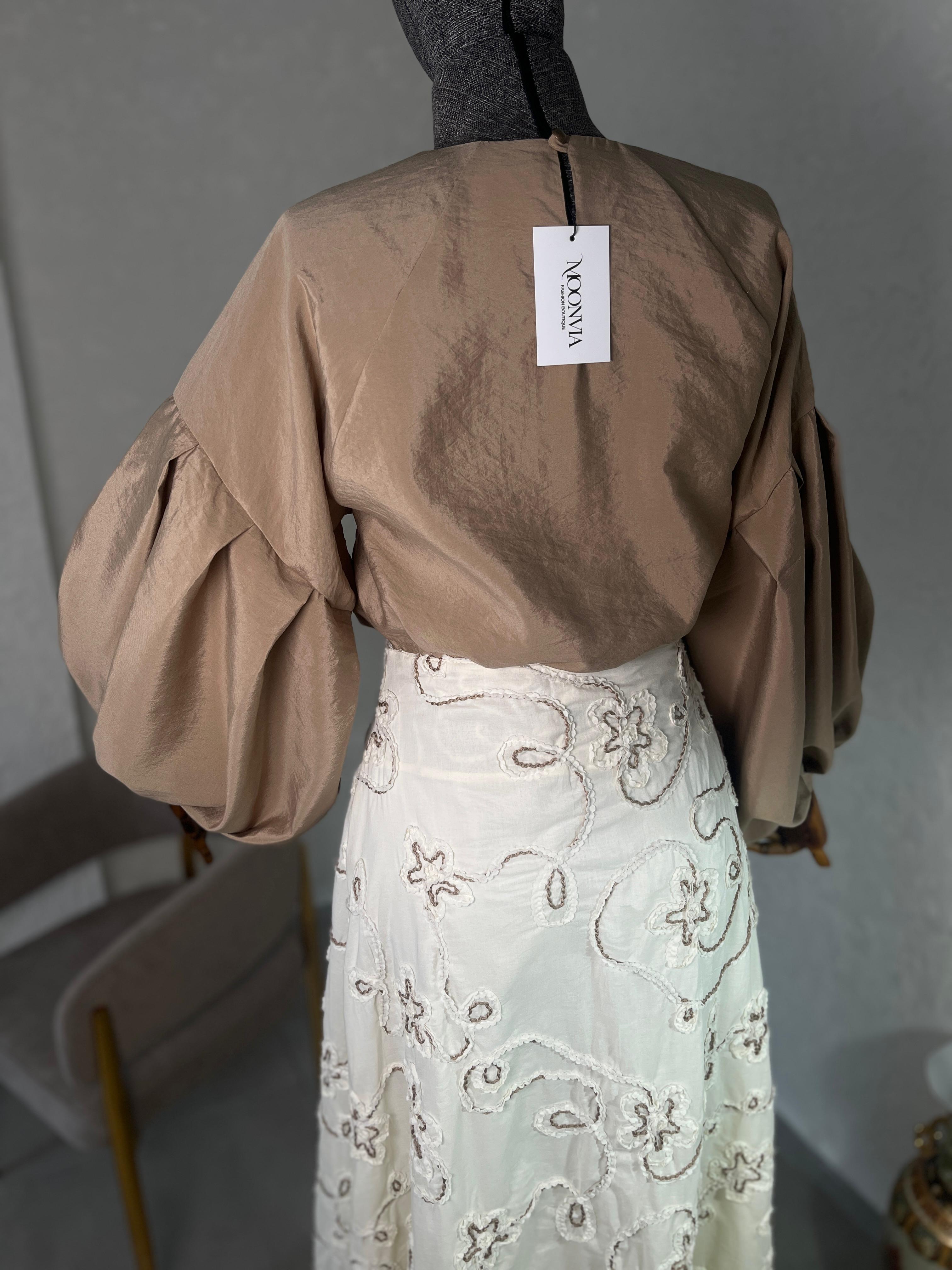 Reglan, Balon Kol Detaylı Bluz