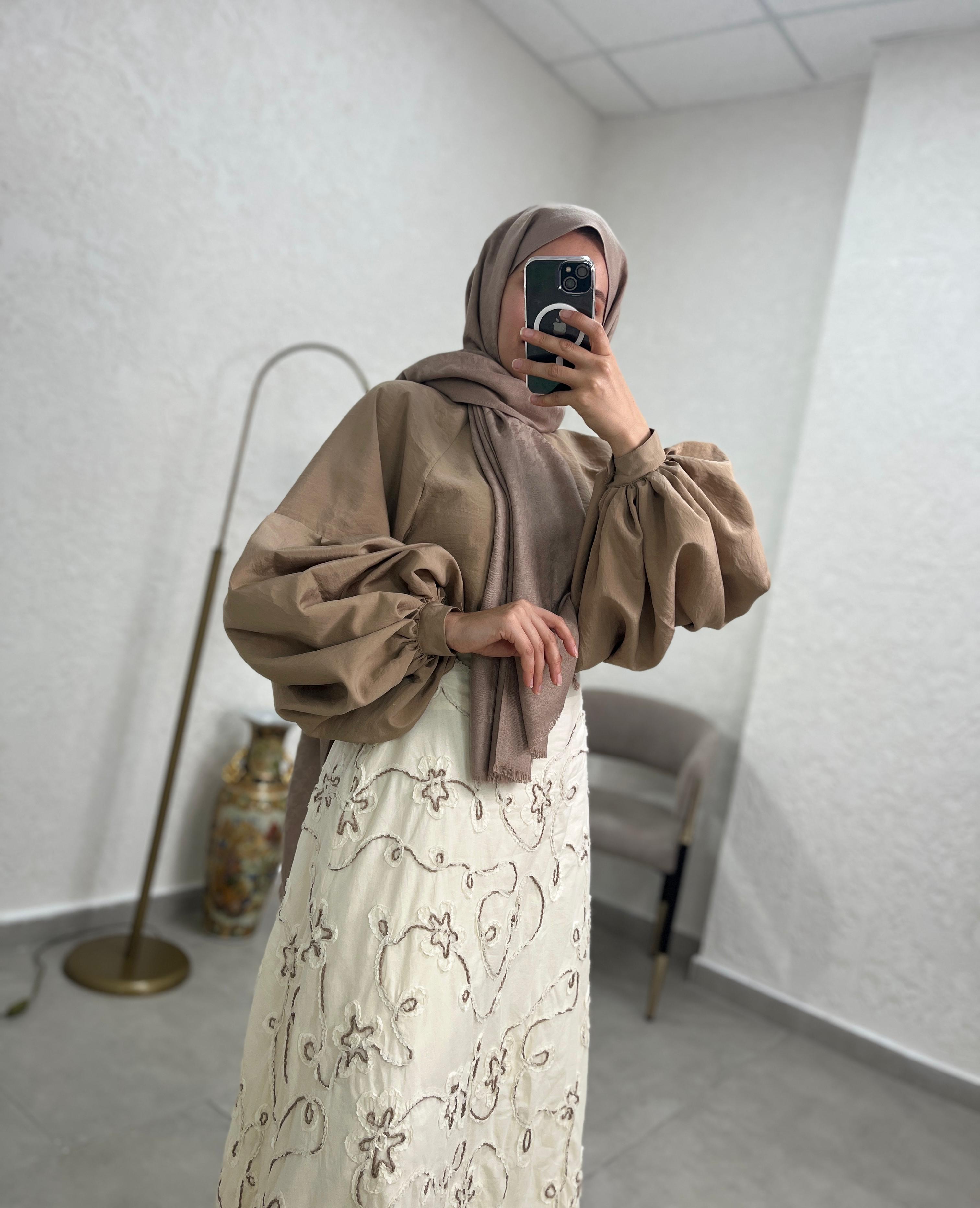 Reglan, Balon Kol Detaylı Bluz