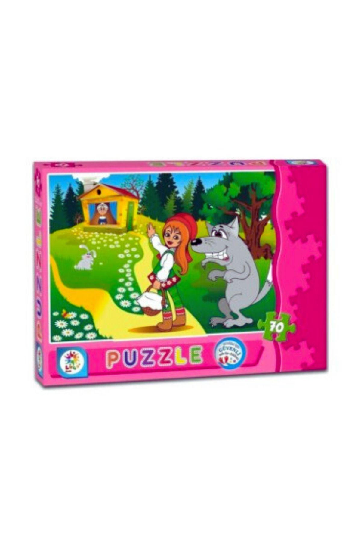 BTN - Kırmızı Başlıklı Kız Puzzle Eğitici ve Öğretici