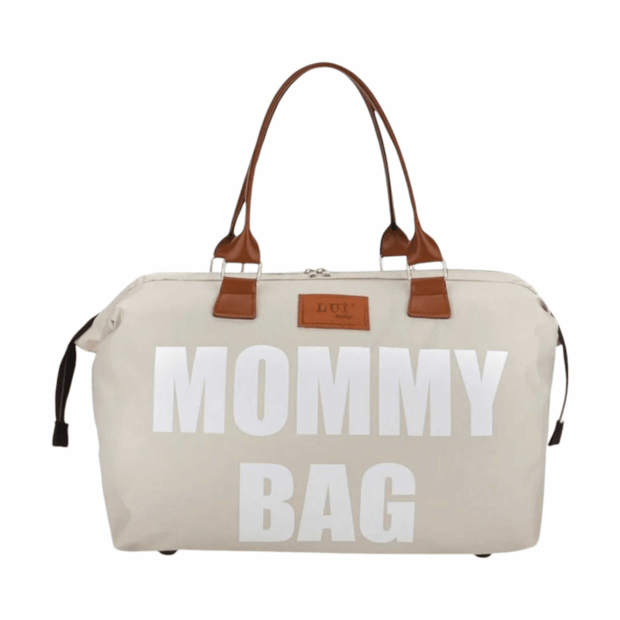 Şıklığı ve Fonksiyonelliği Bir Arada Sunan Mommy Krem Çanta Uni