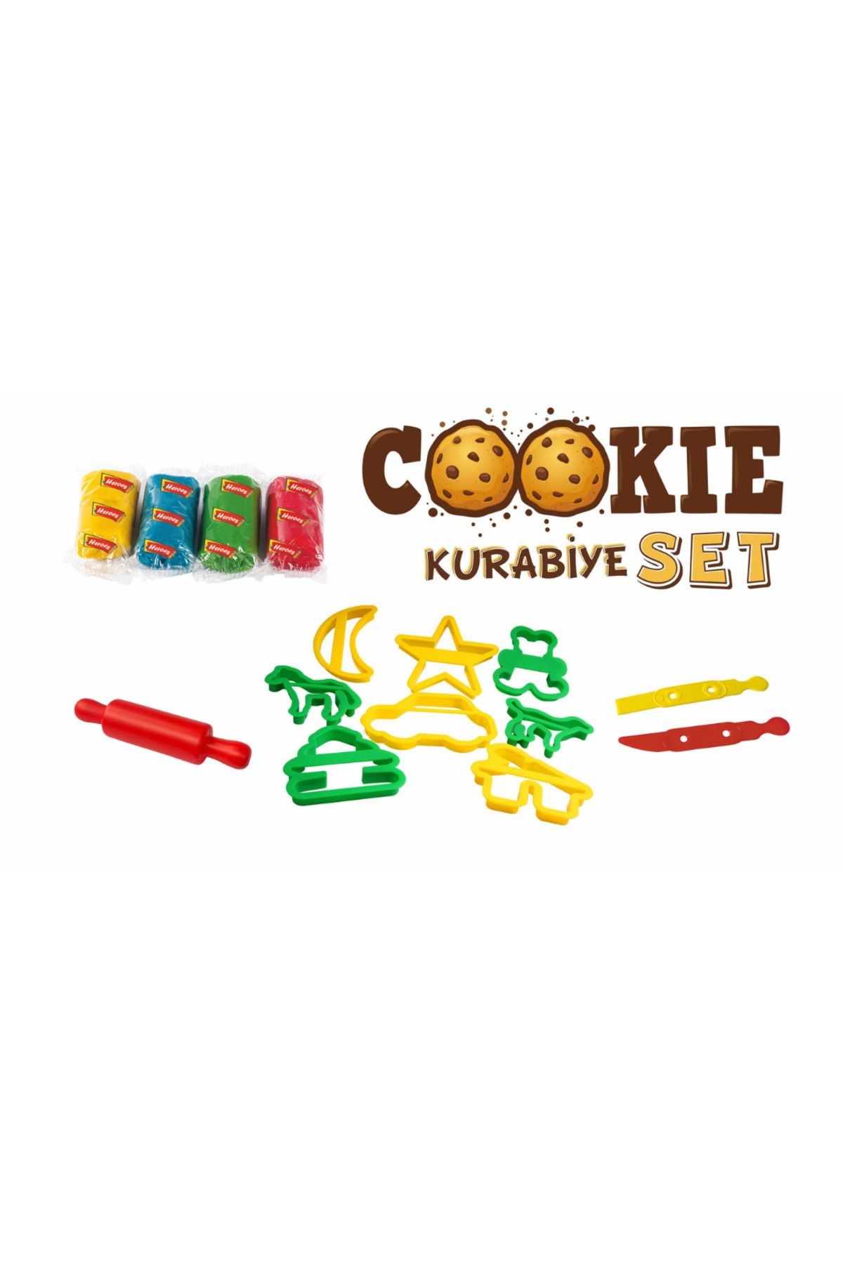 Cookie Set Kutulu Oyun Hamuru Seti