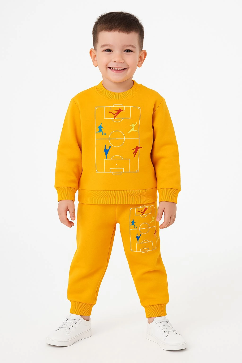 Mini Maç Baskılı Bebek Takımı