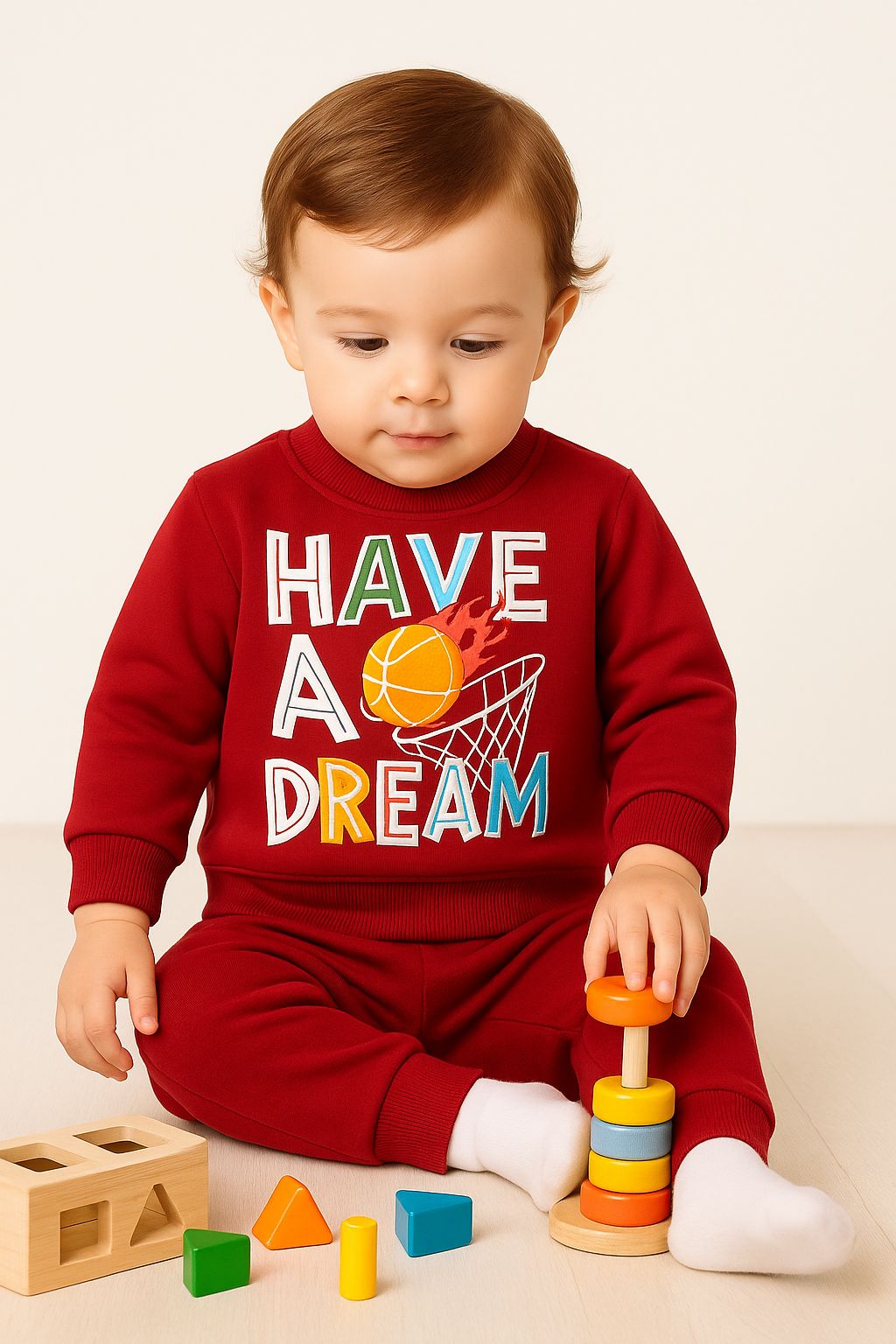 Have a Dream Baskılı Bebek Takımı