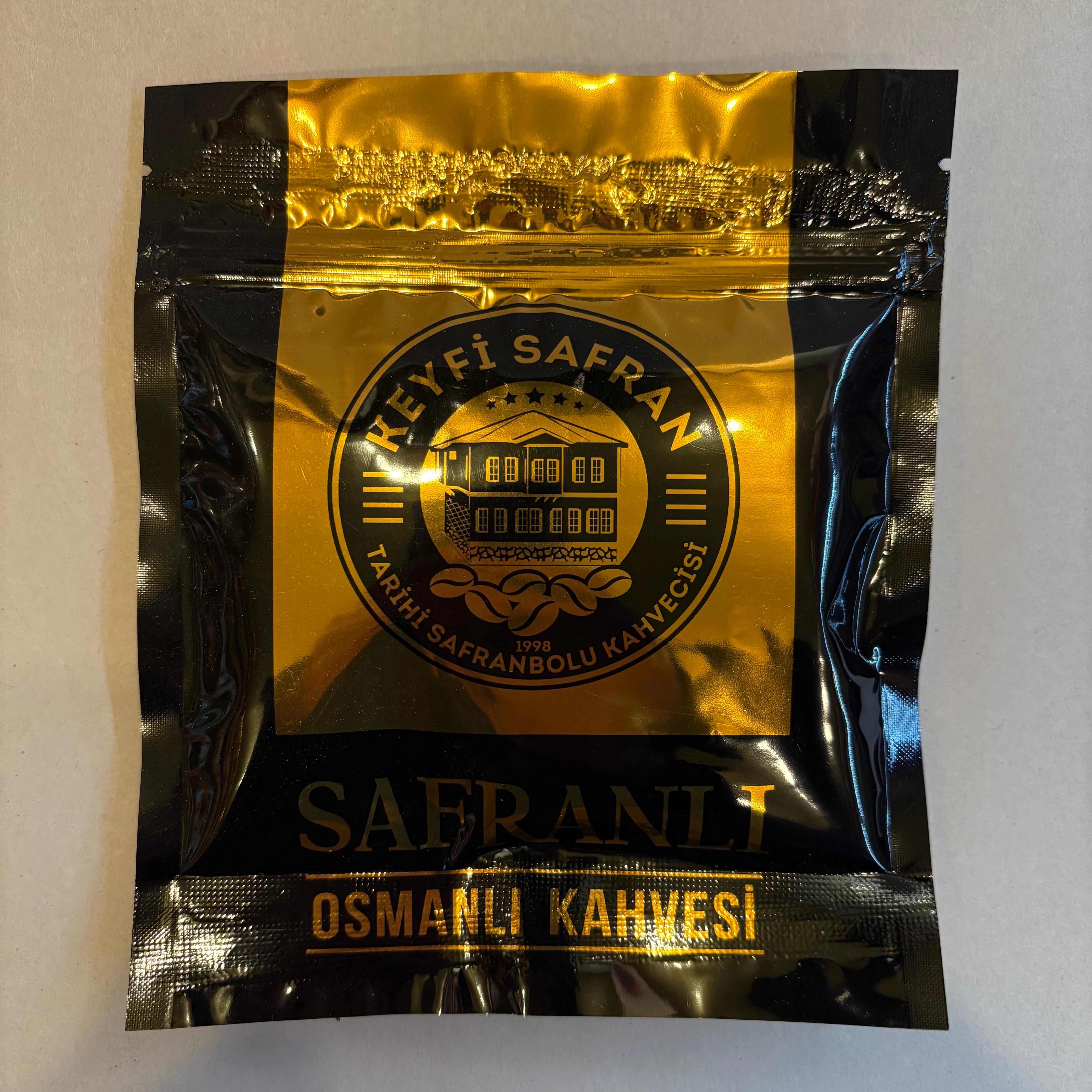 Safranlı Osmanlı Kahvesi 100Gr