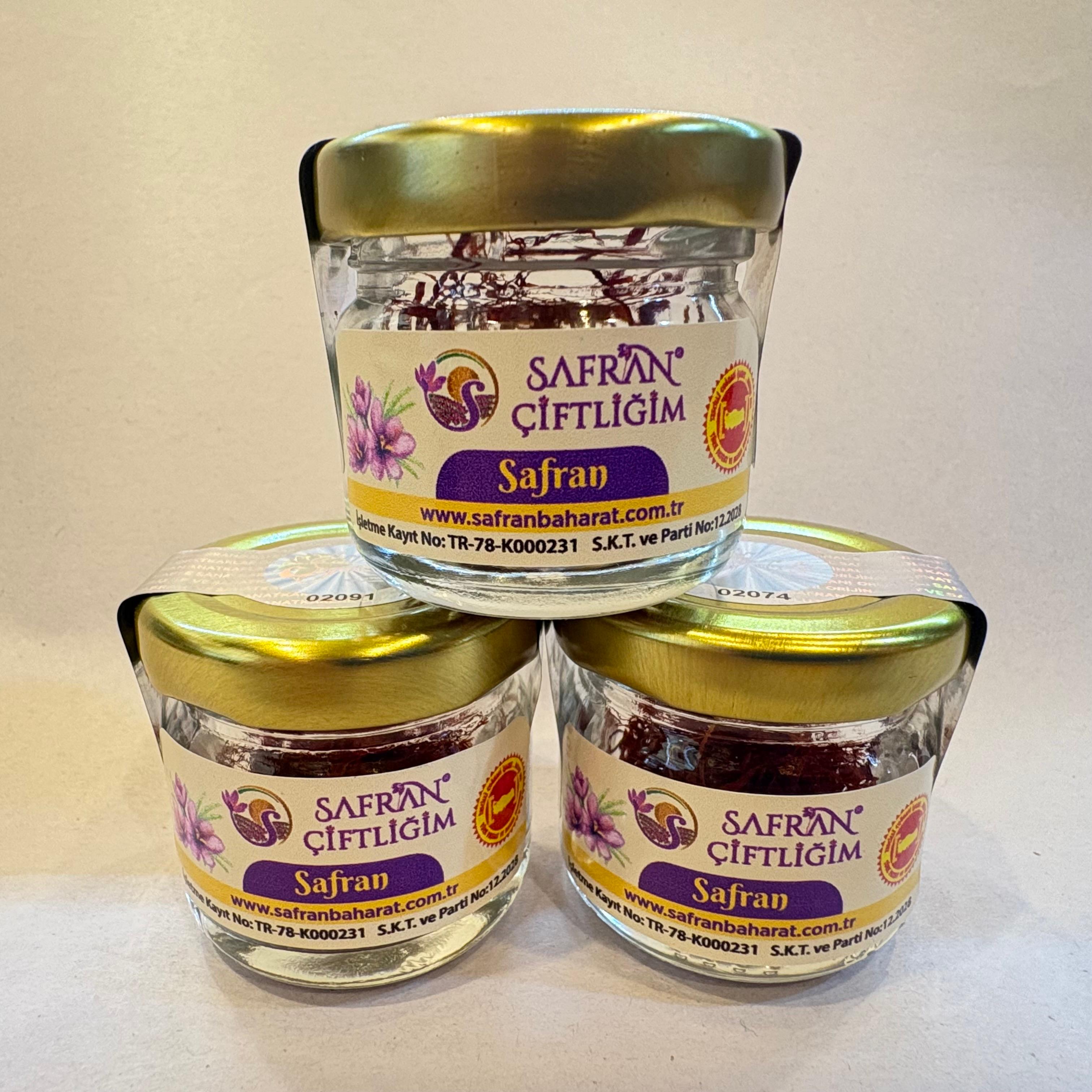 3 Adet Safranbolu Safranı 1Gr