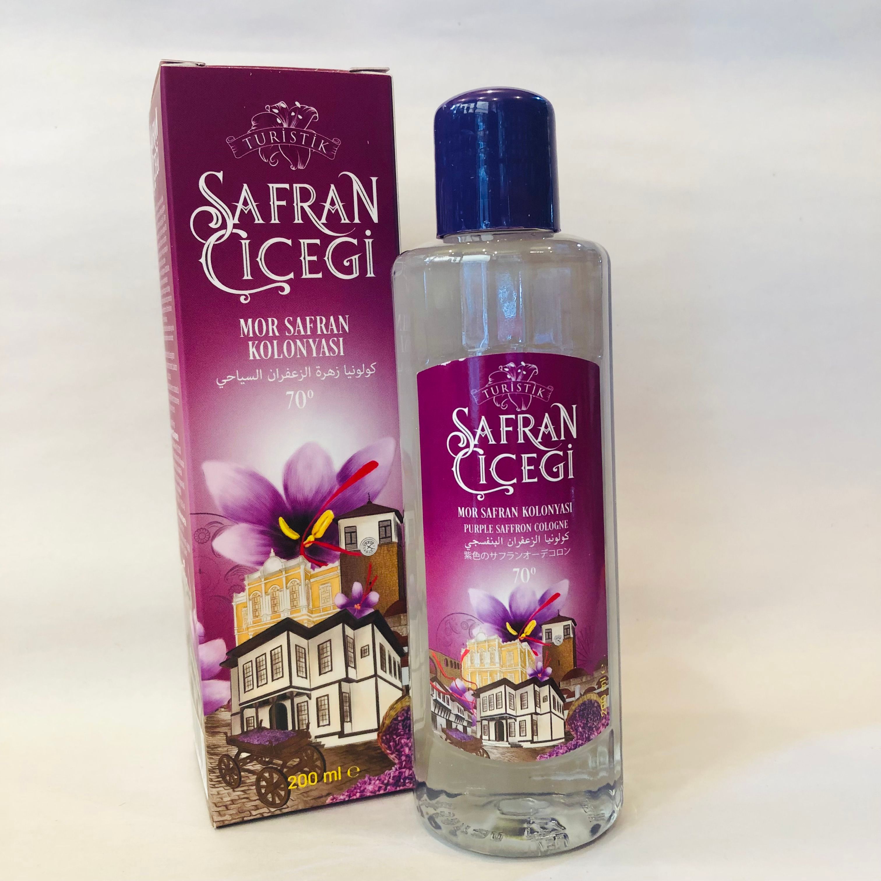 Mor Safran Kolonyası 200ml Dökme