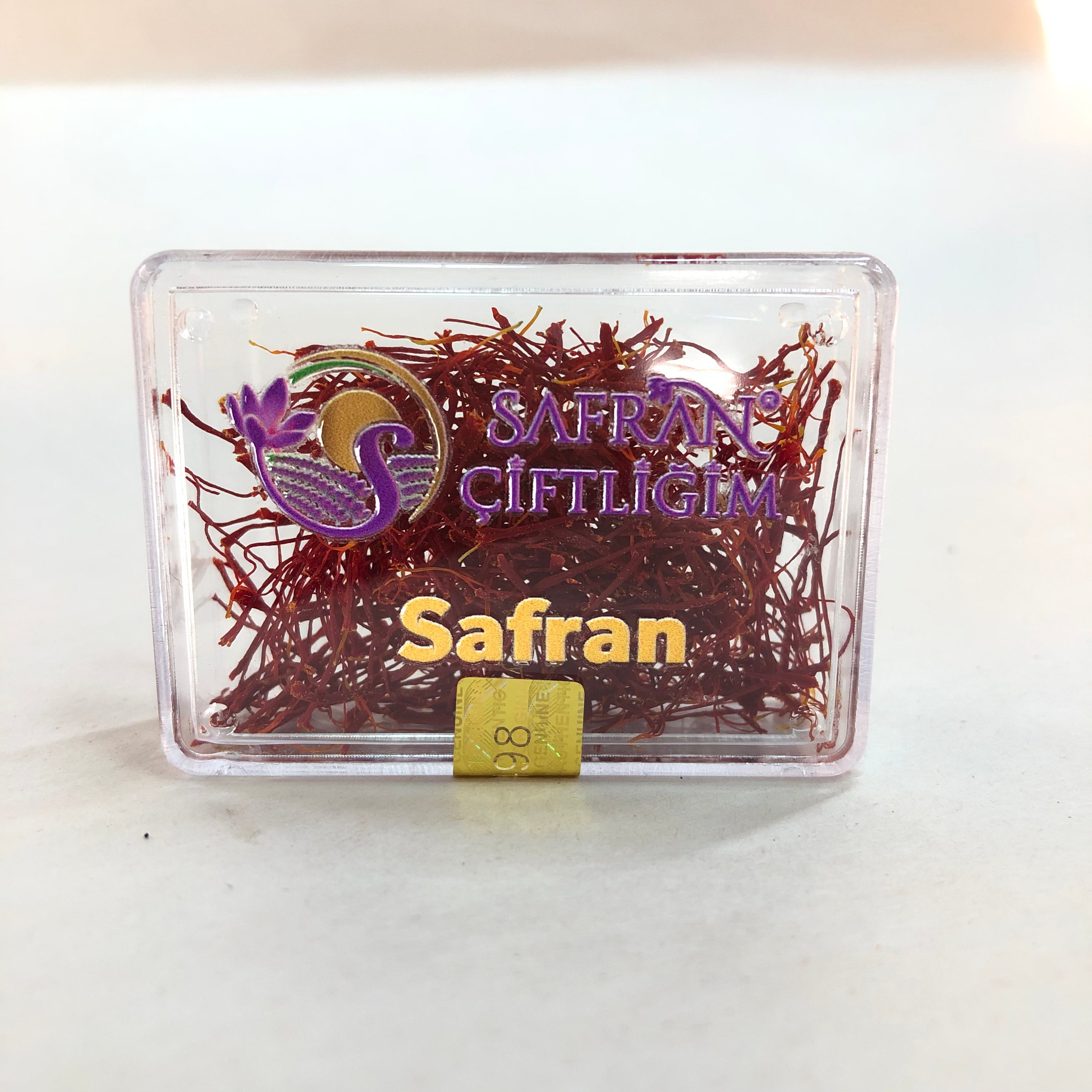 Safranbolu Safranı 1Gr Plastik kutu