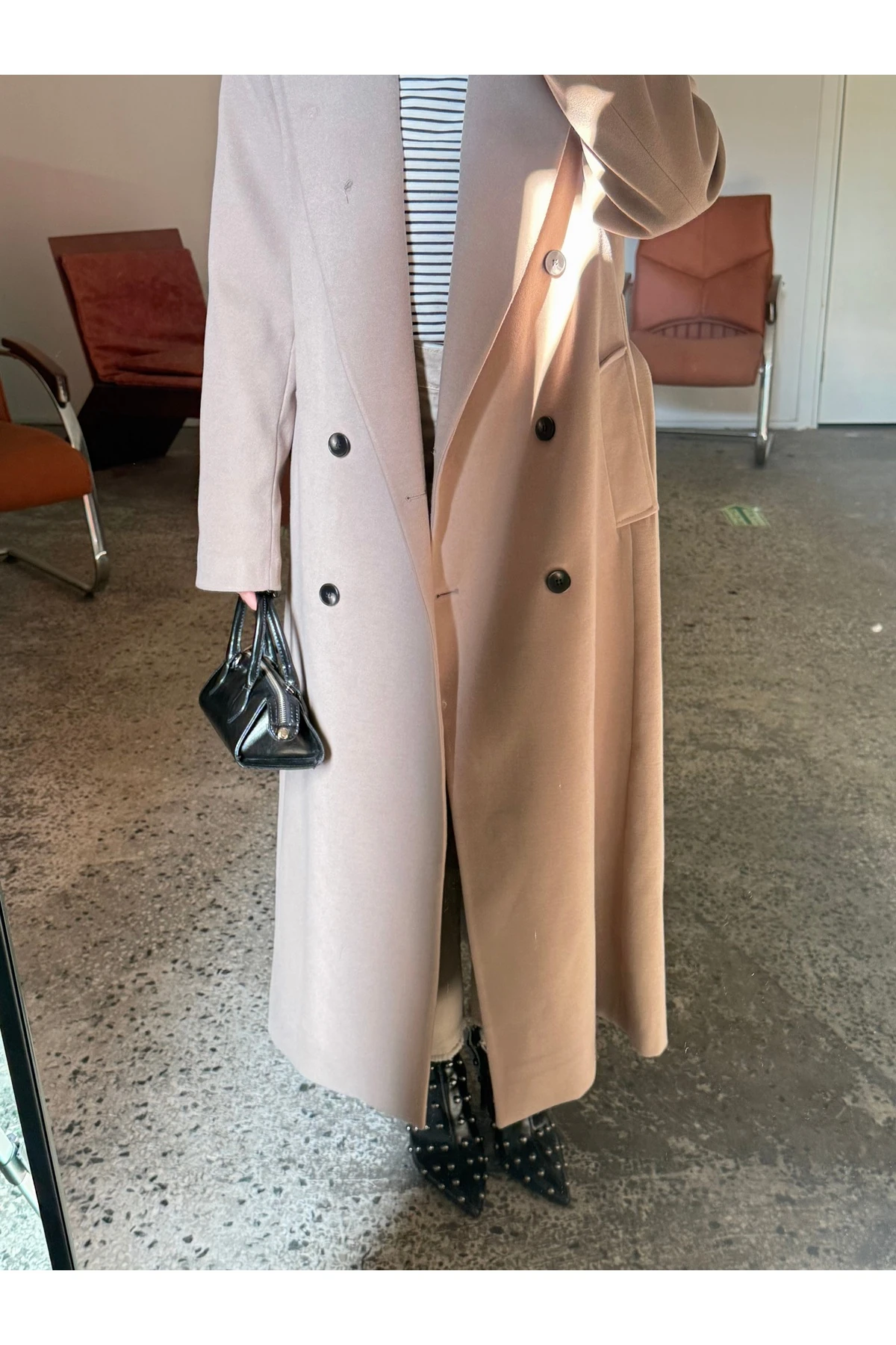 Premium Kuşaklı Kaban