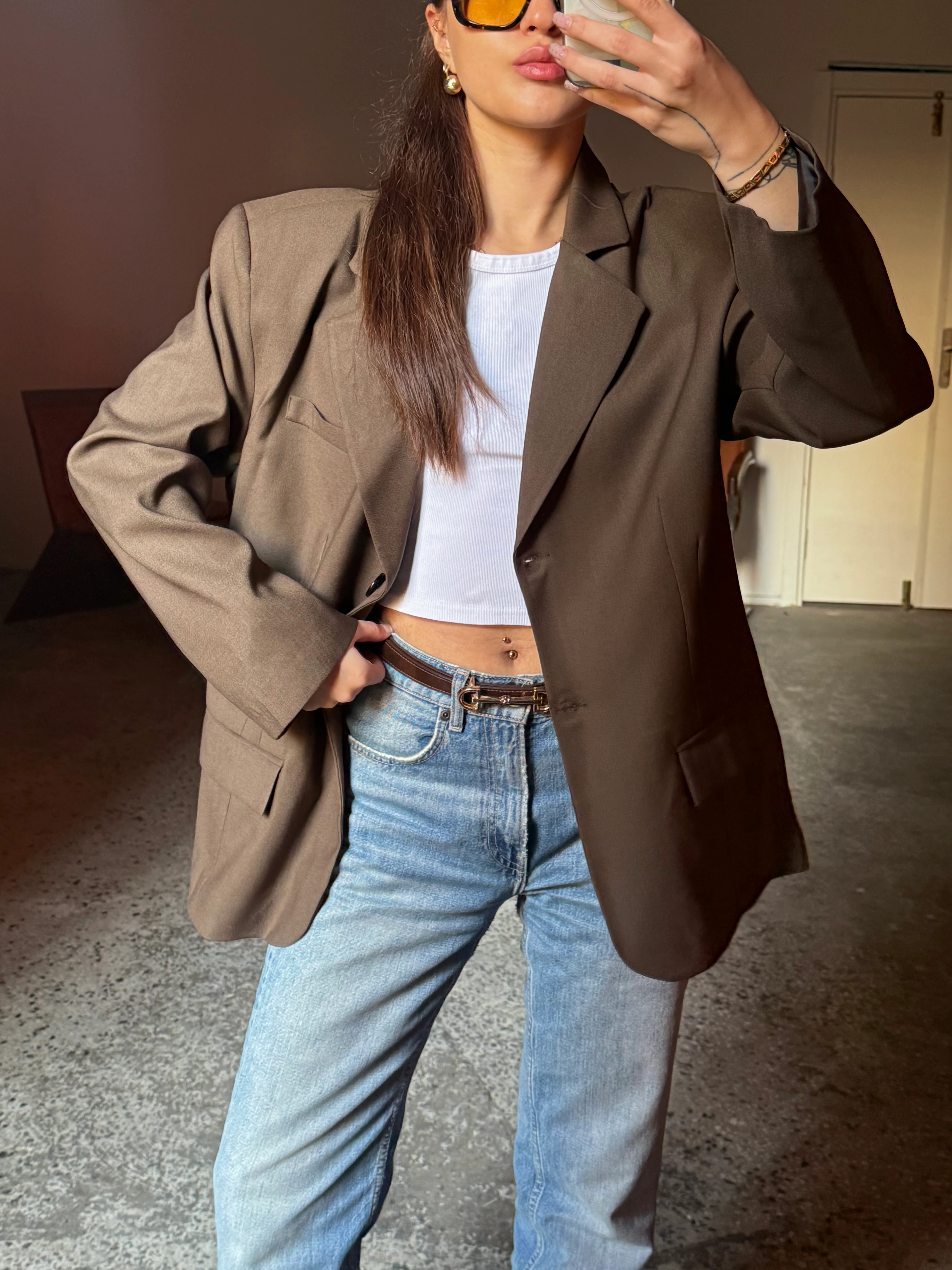 Oversize Blazer Ceket