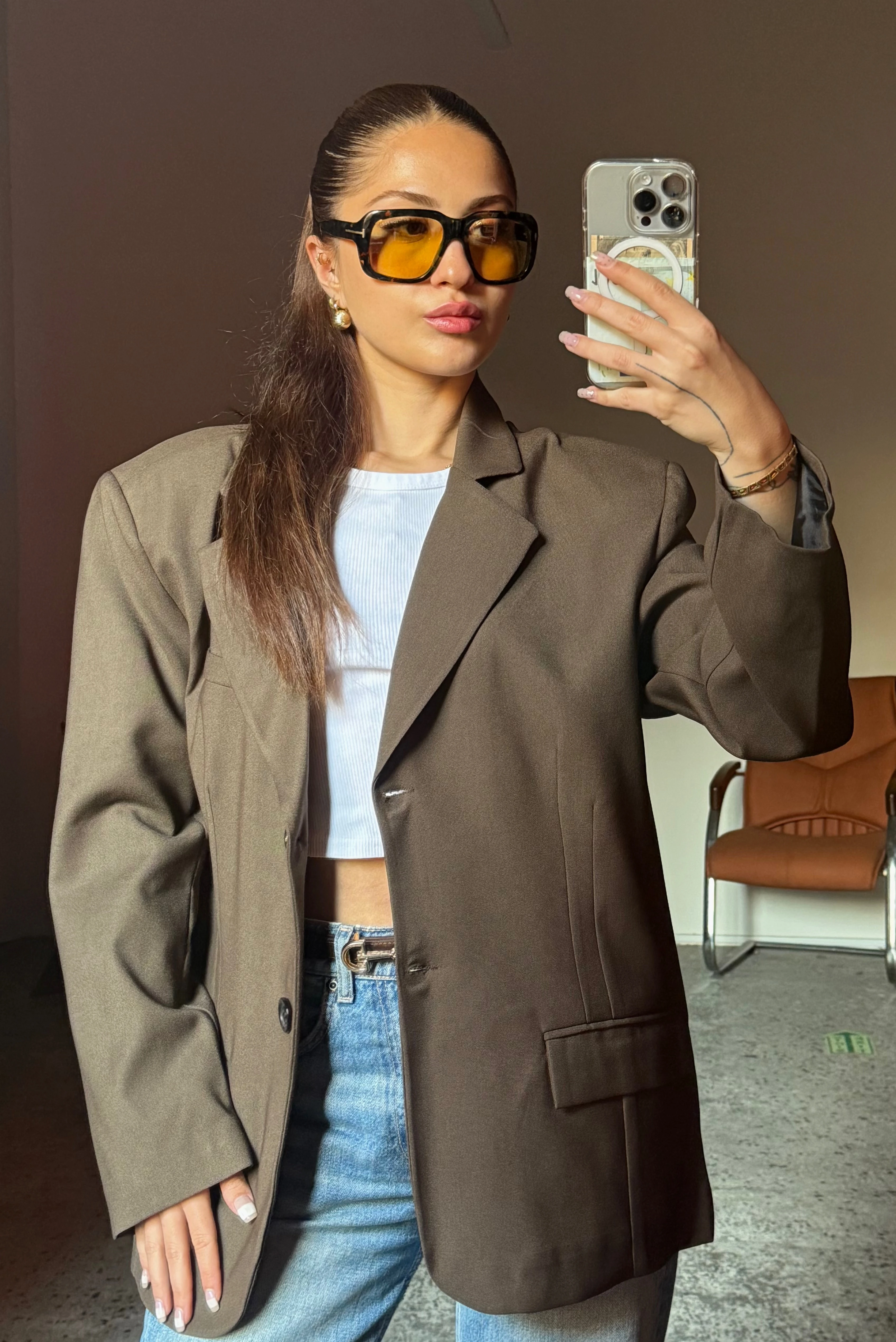 Oversize Blazer Ceket