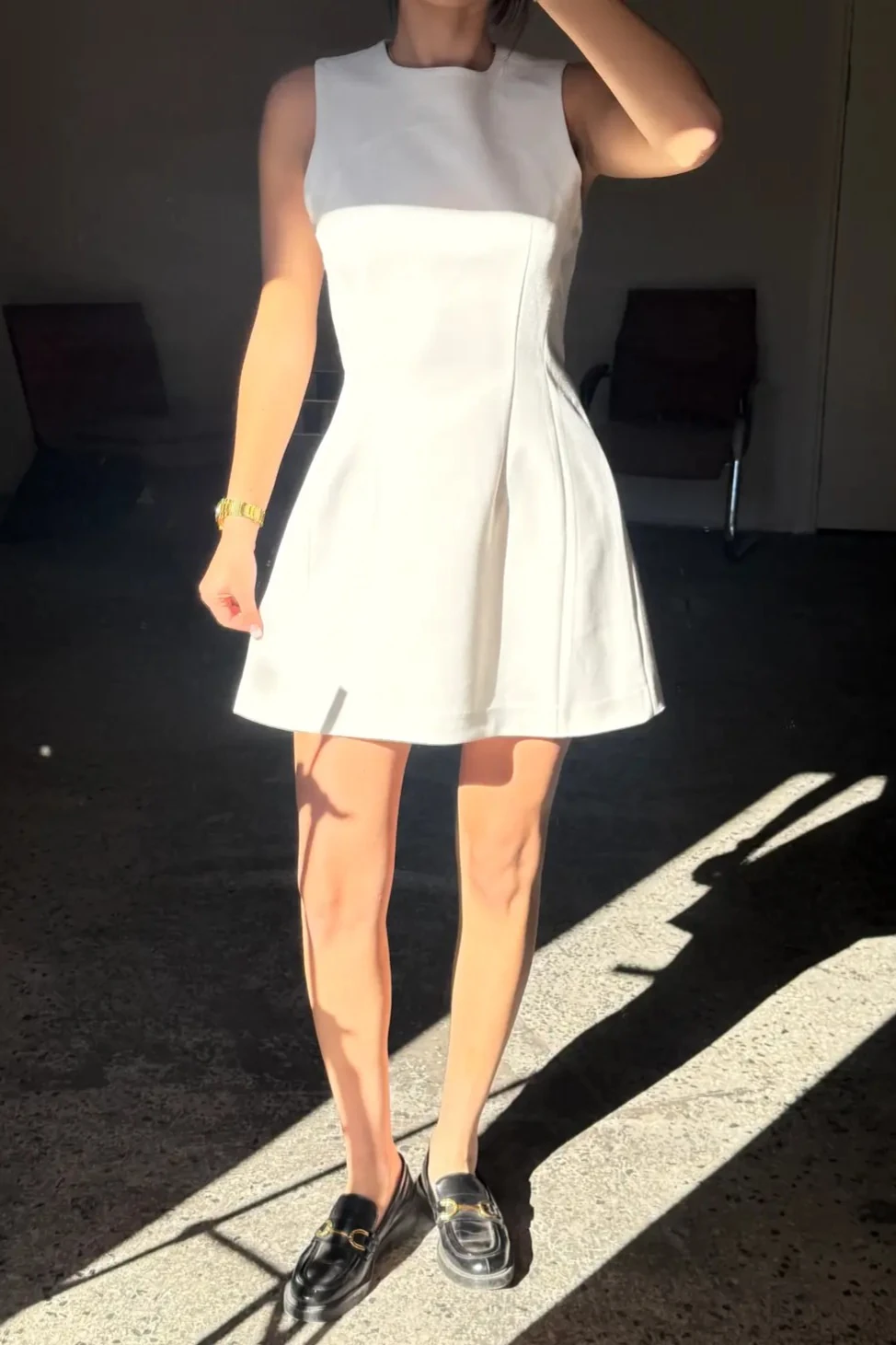 Mini Klasik "BONDİE" Elbise