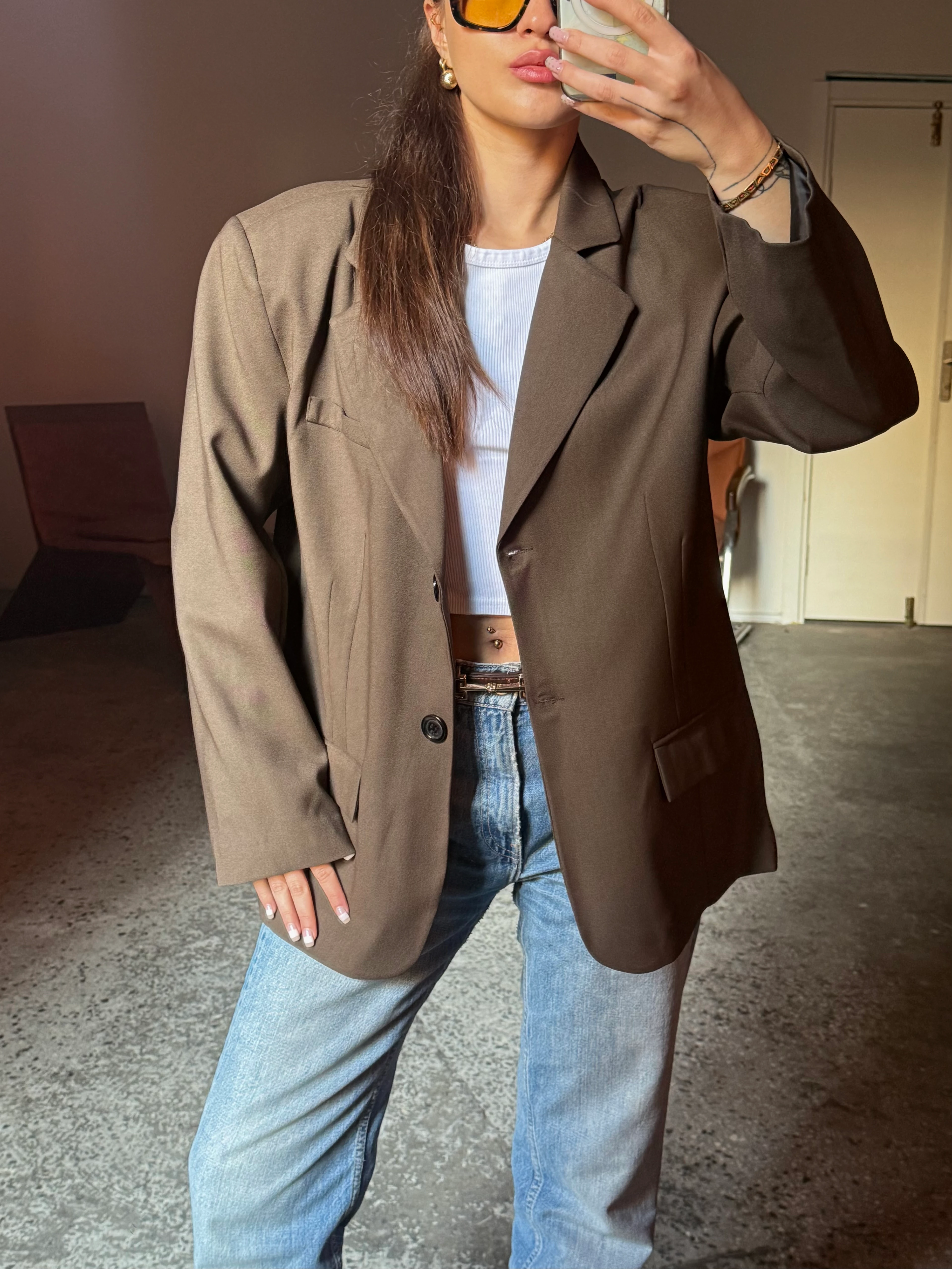 Oversize Blazer Ceket