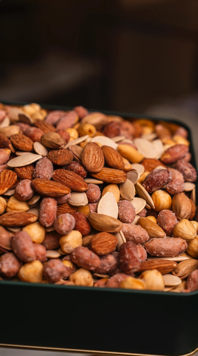 Kavrulmuş Süper Karışık Kuruyemiş 250gr (vakumlu)