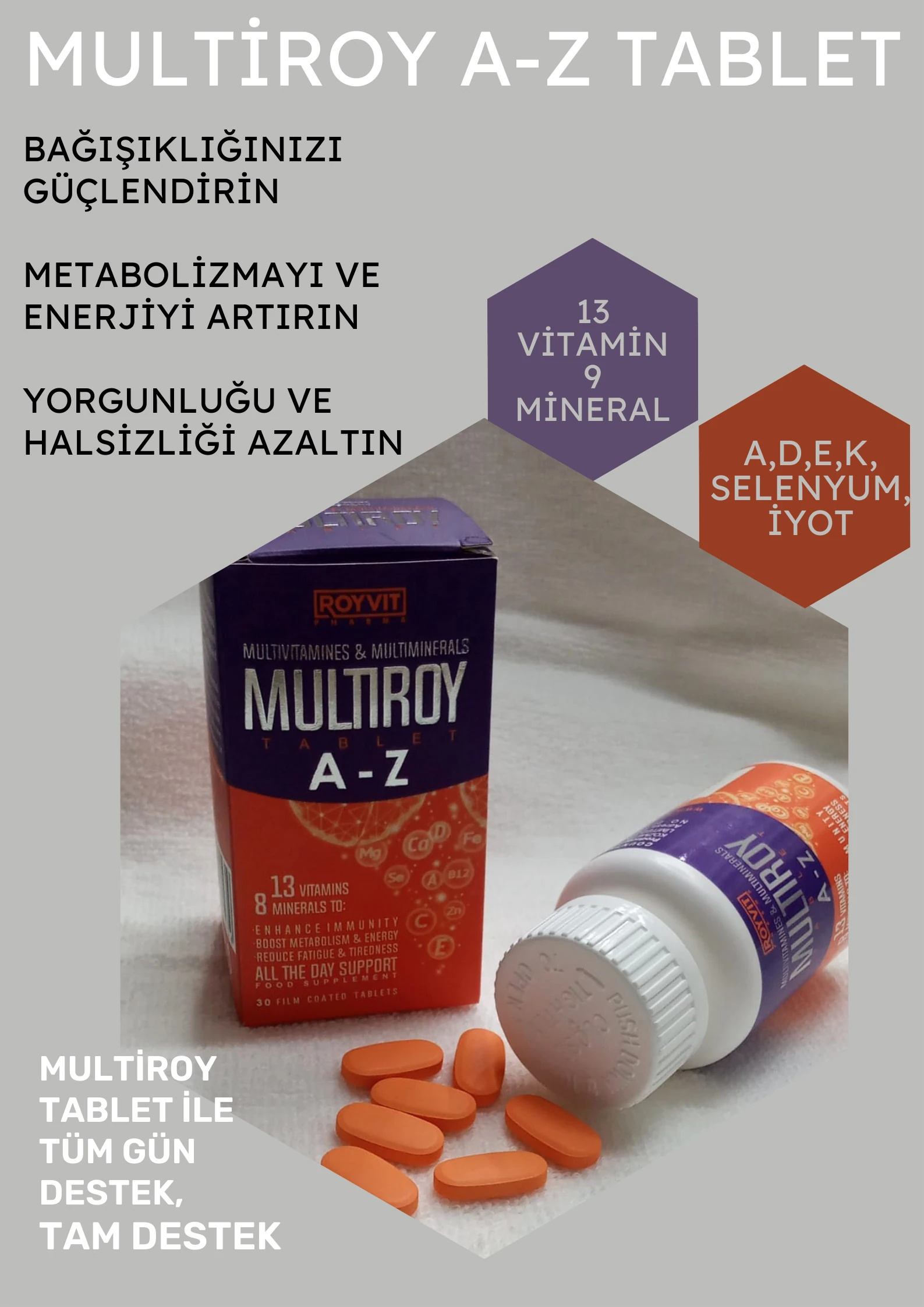 MULTİROY 30 TABLET